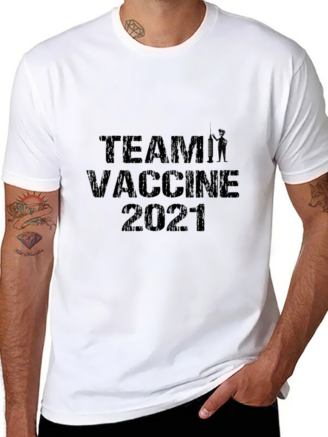 Team Vaccine 2021 Graphic Tee