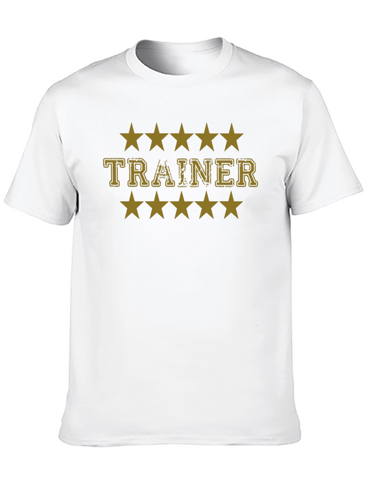 Trainer Star Graphic T-Shirt - Premium Quality