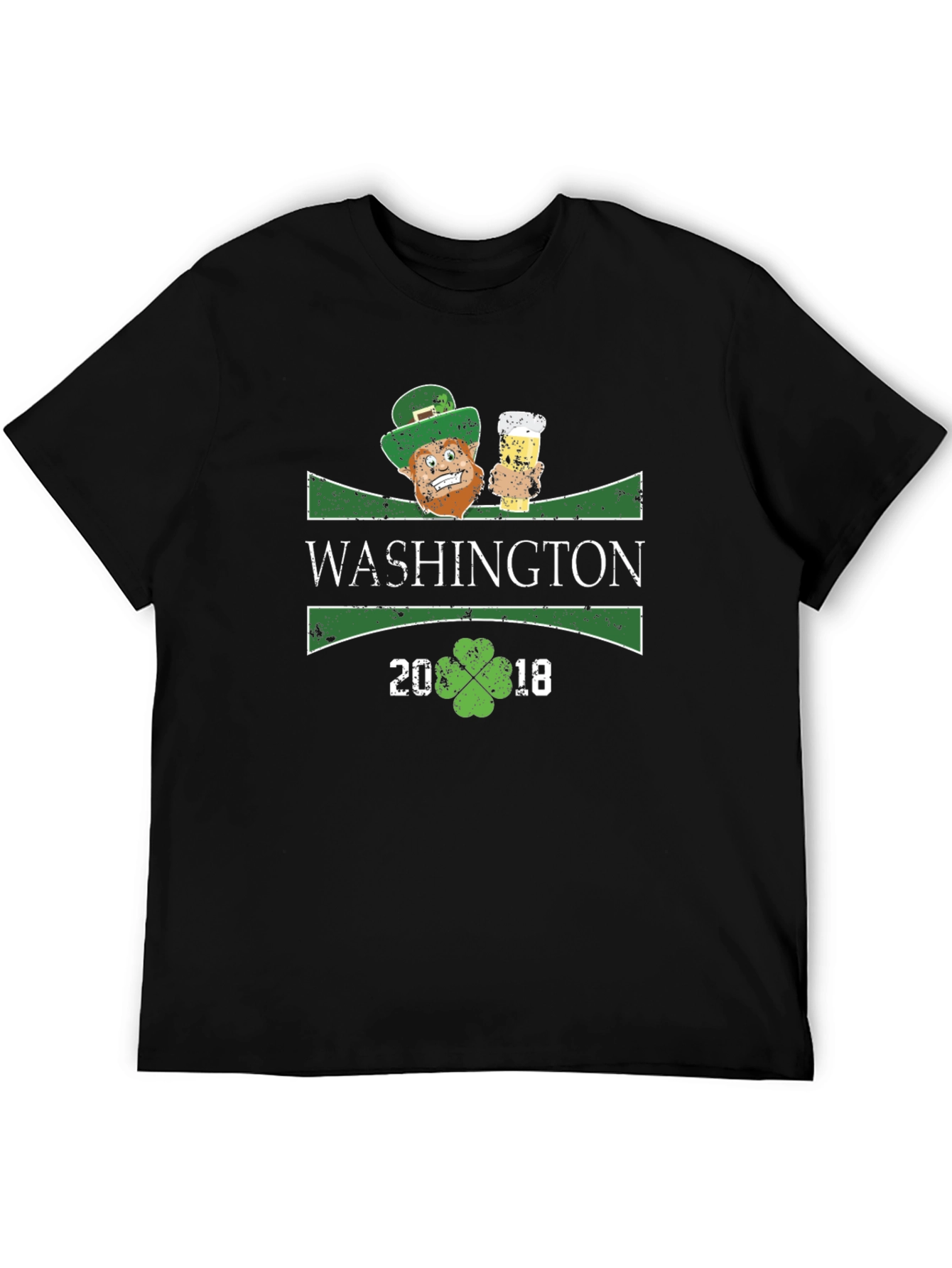 Washington St. Patricks Day Graphic Tee