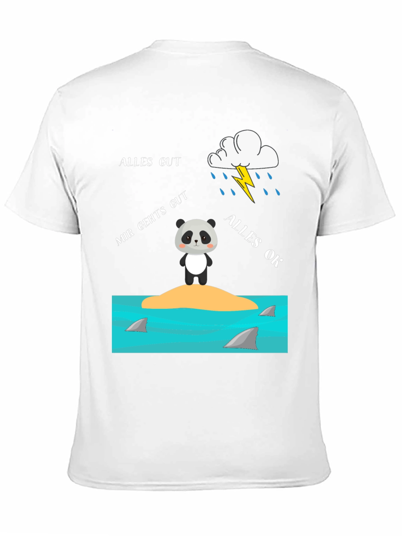 Everythings OK Panda T-Shirt