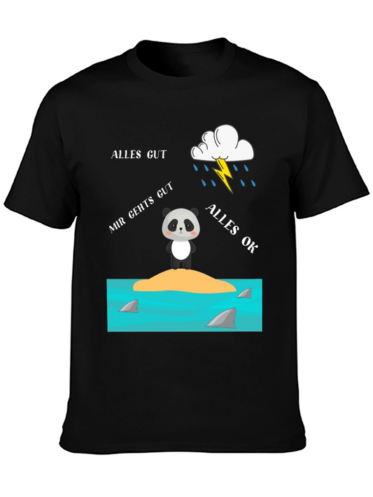 Everythings OK Panda T-Shirt