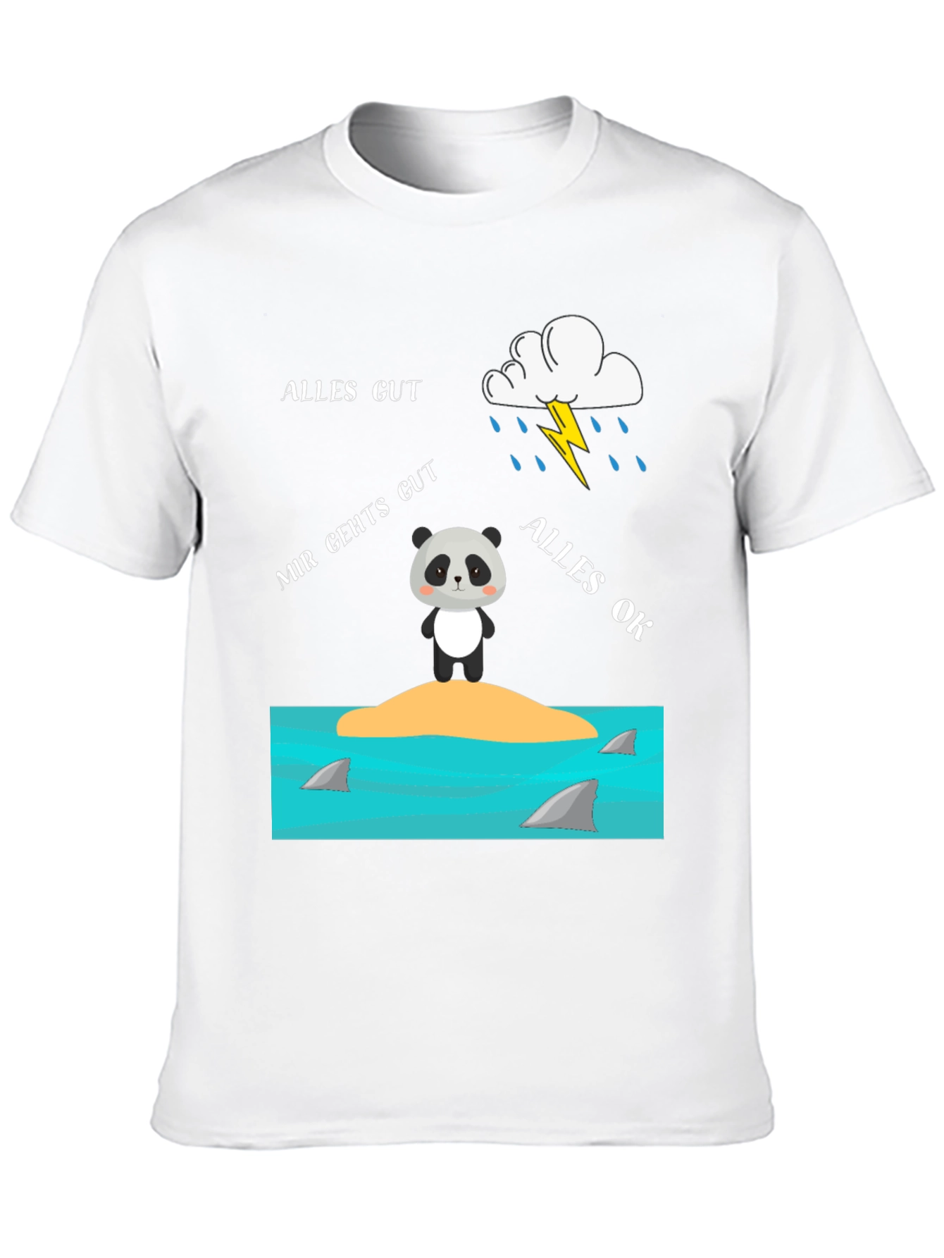 Everythings OK Panda T-Shirt