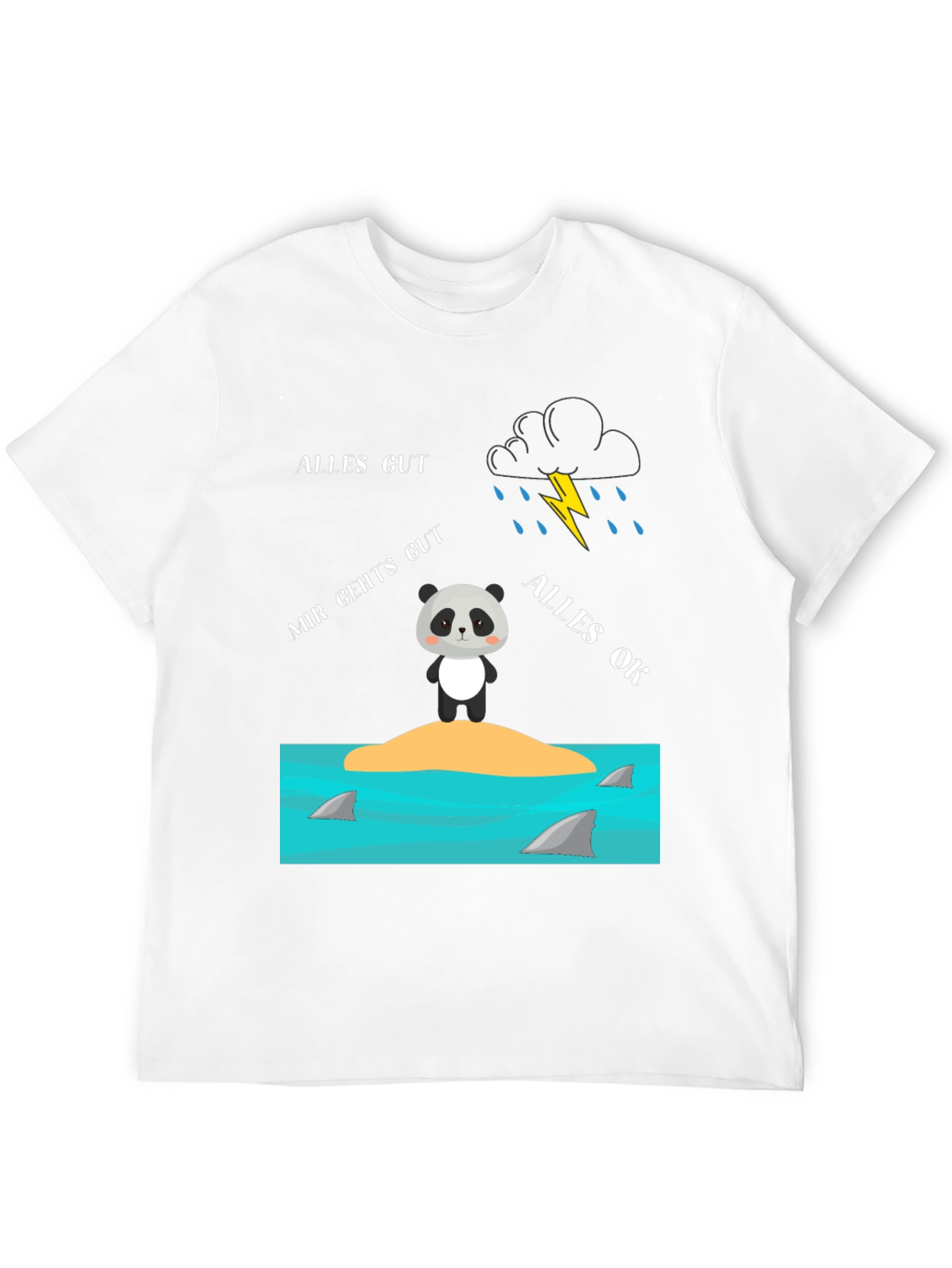 Everythings OK Panda T-Shirt