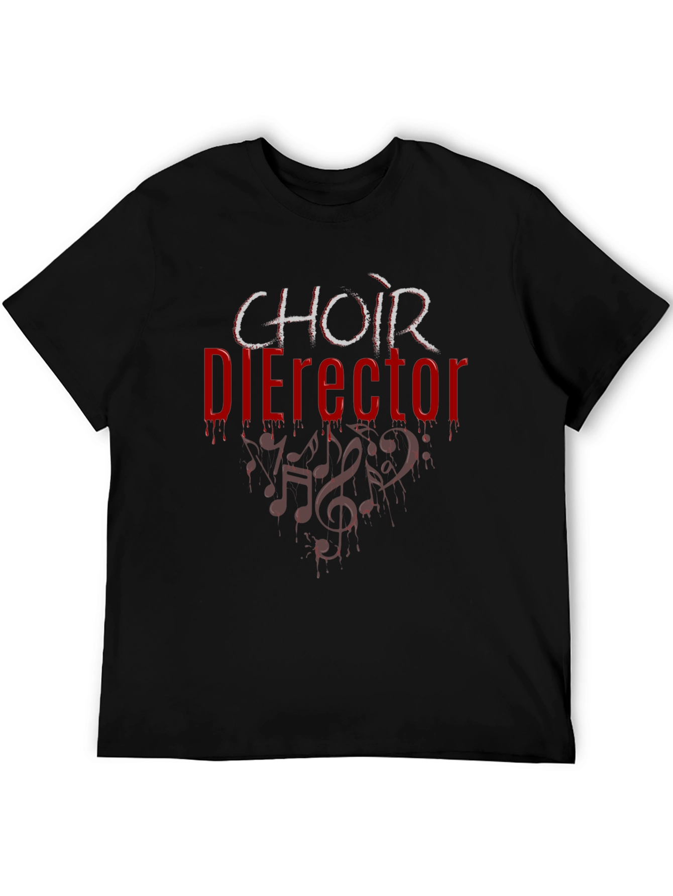 Choir Director Graphic Tee - Black