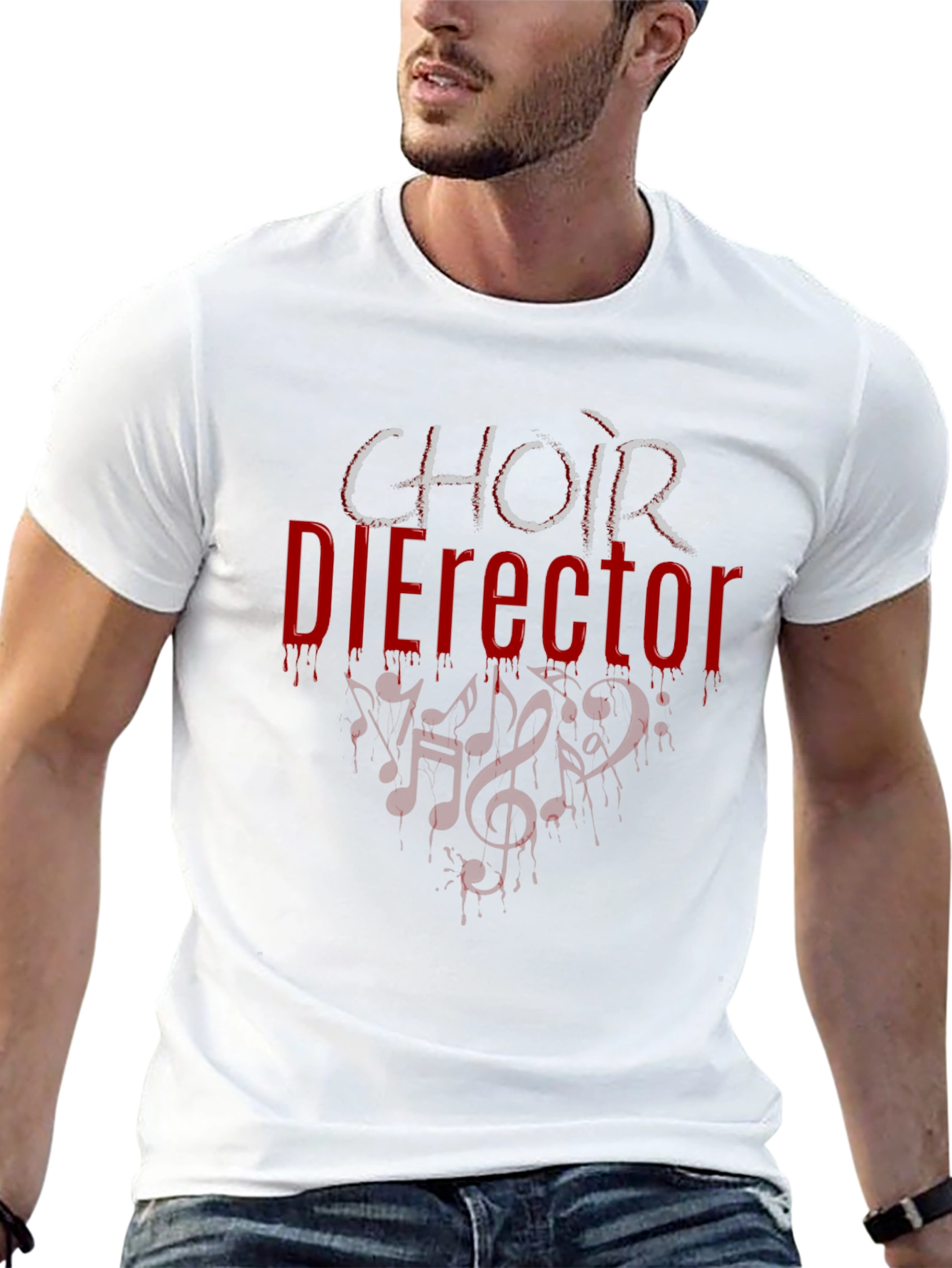 Choir Director Graphic Tee - Black