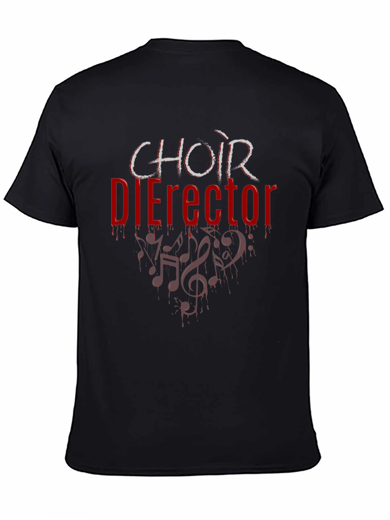 Choir Director Graphic Tee - Black
