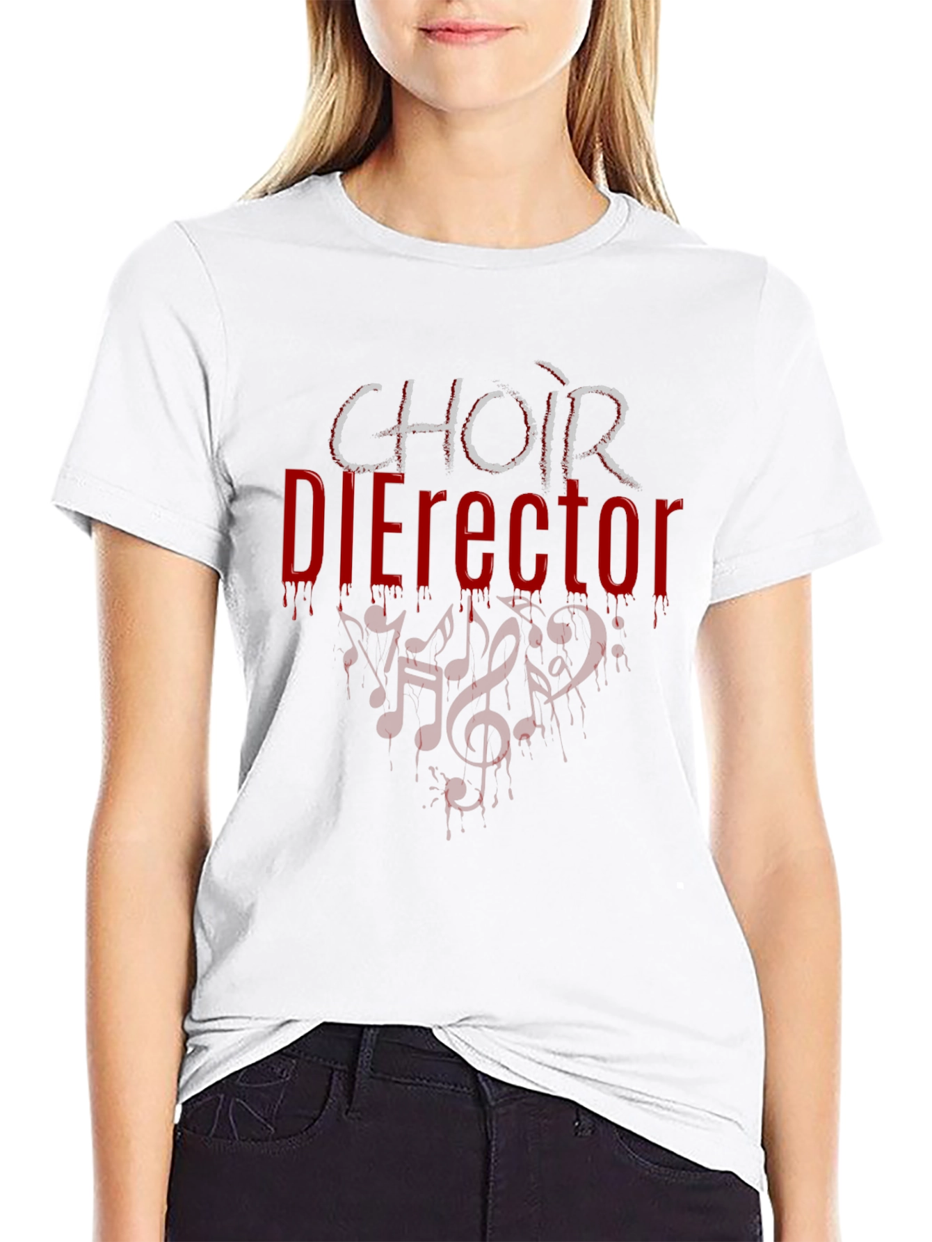 Choir Director Graphic Tee - Black