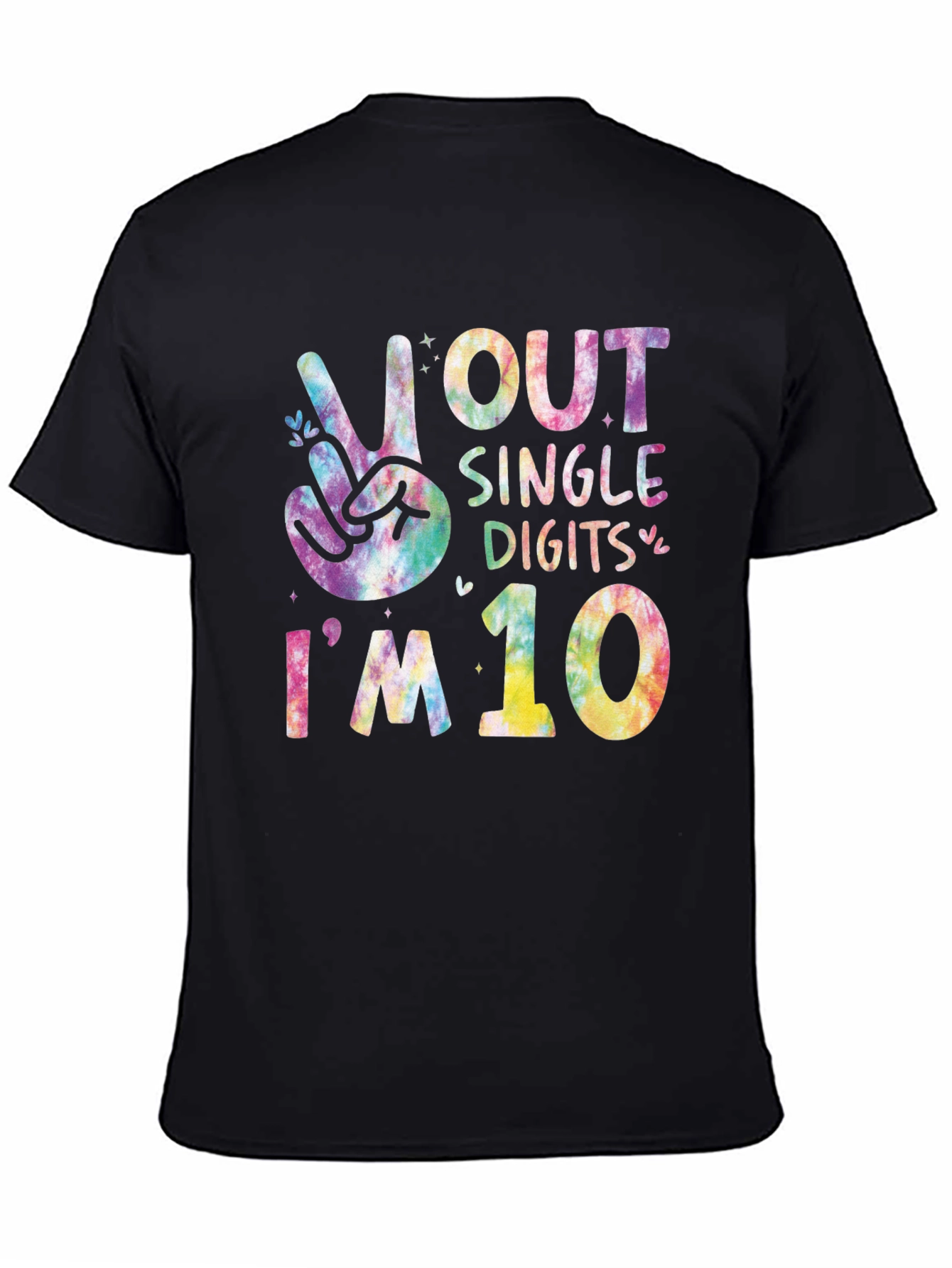 Peace Out Single Digits Im 10 T-Shirt