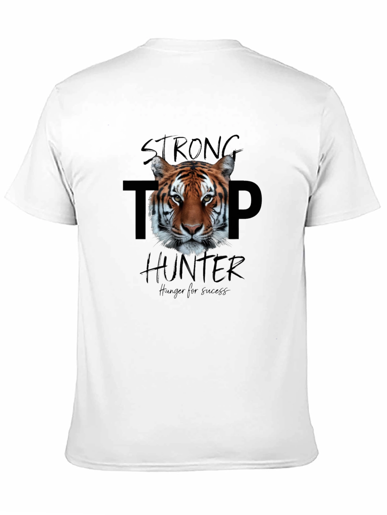 Strong Top Hunter Tiger Graphic T-Shirt