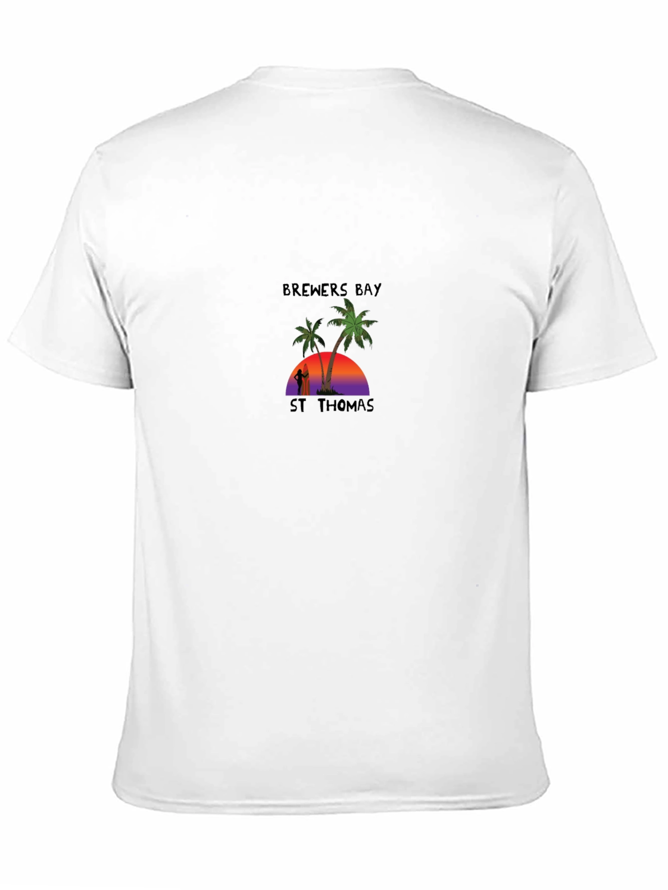 Brewers Bay St Thomas Black T-Shirt