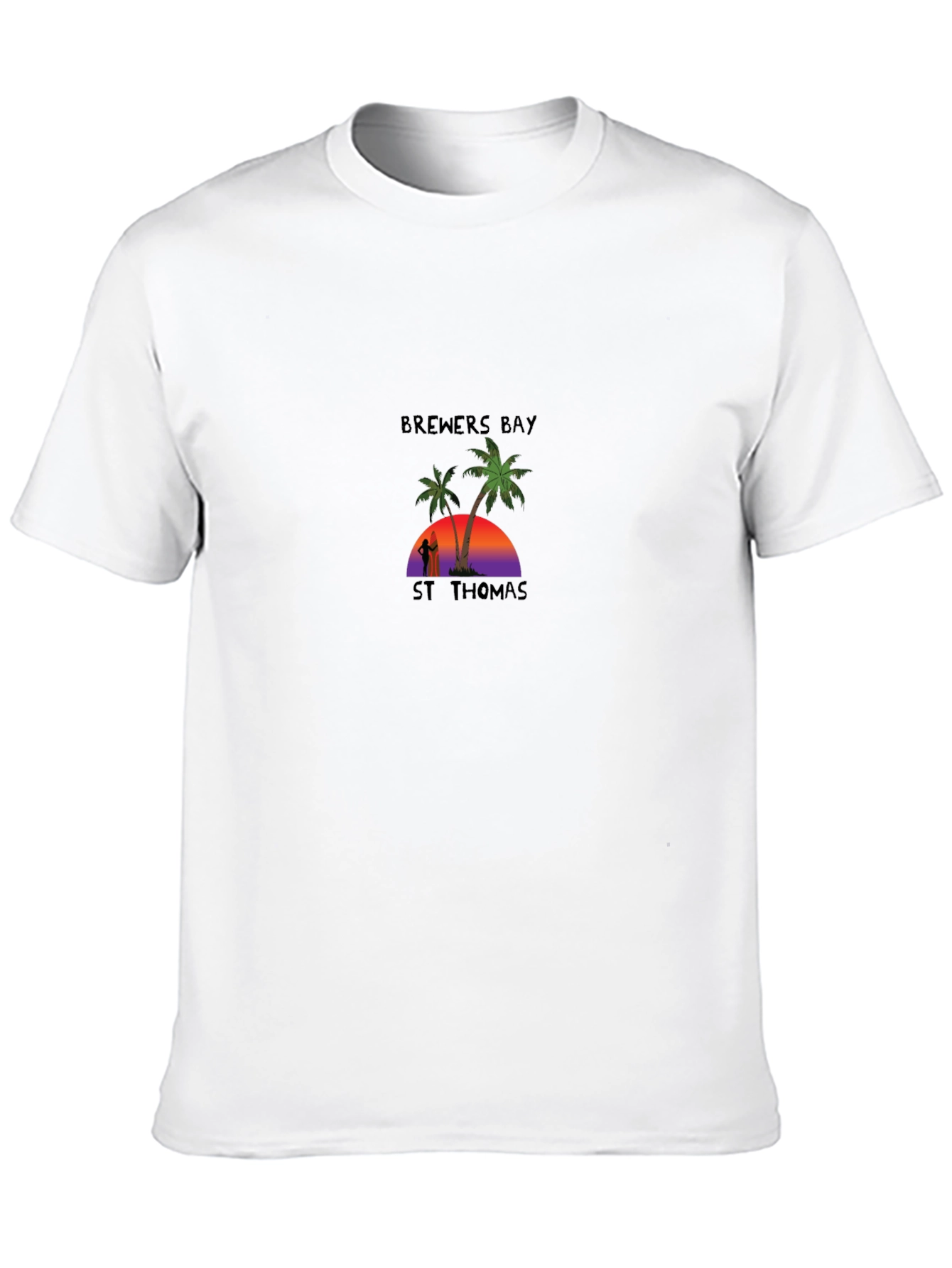 Brewers Bay St Thomas Black T-Shirt