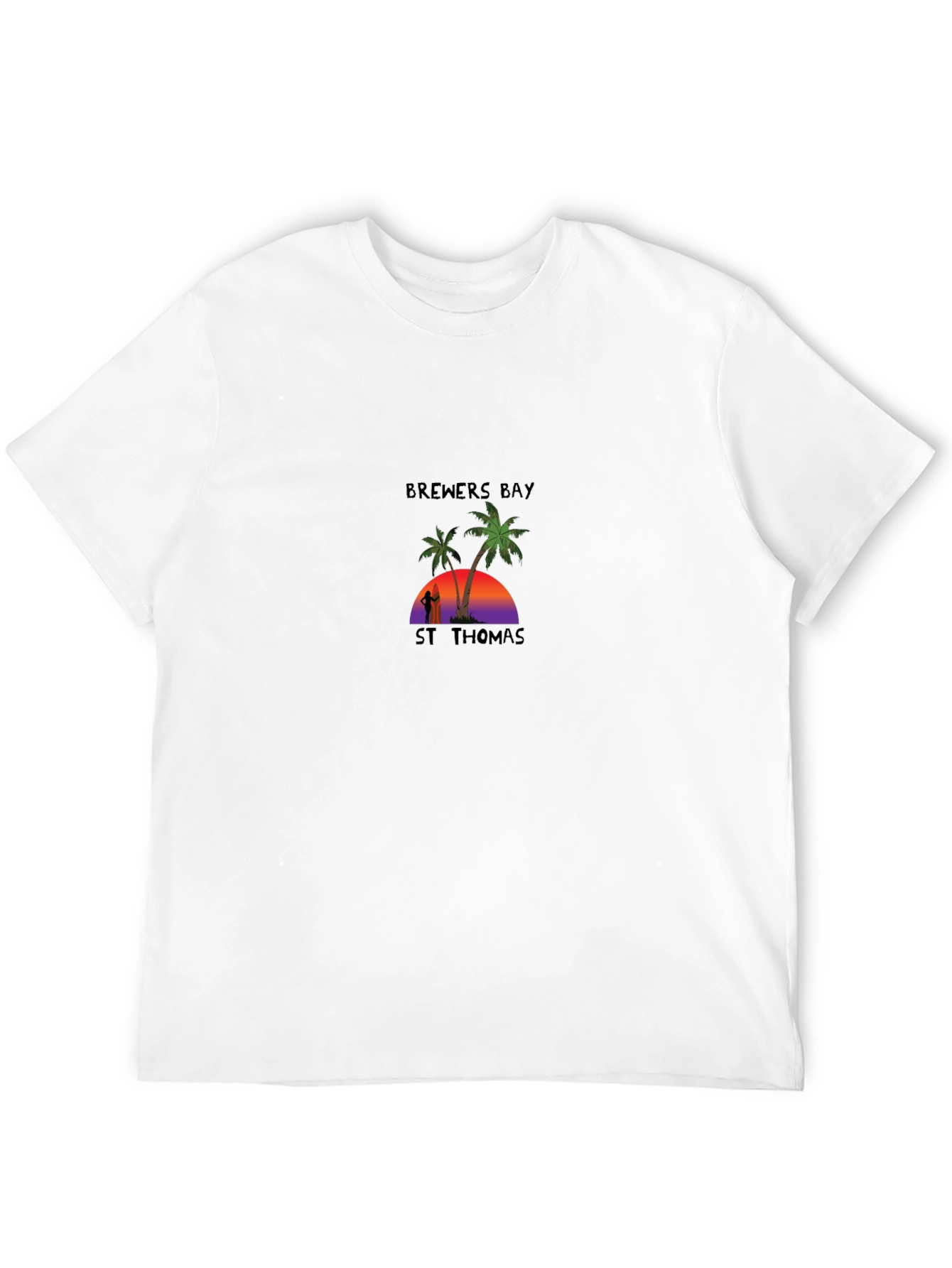 Brewers Bay St Thomas Black T-Shirt