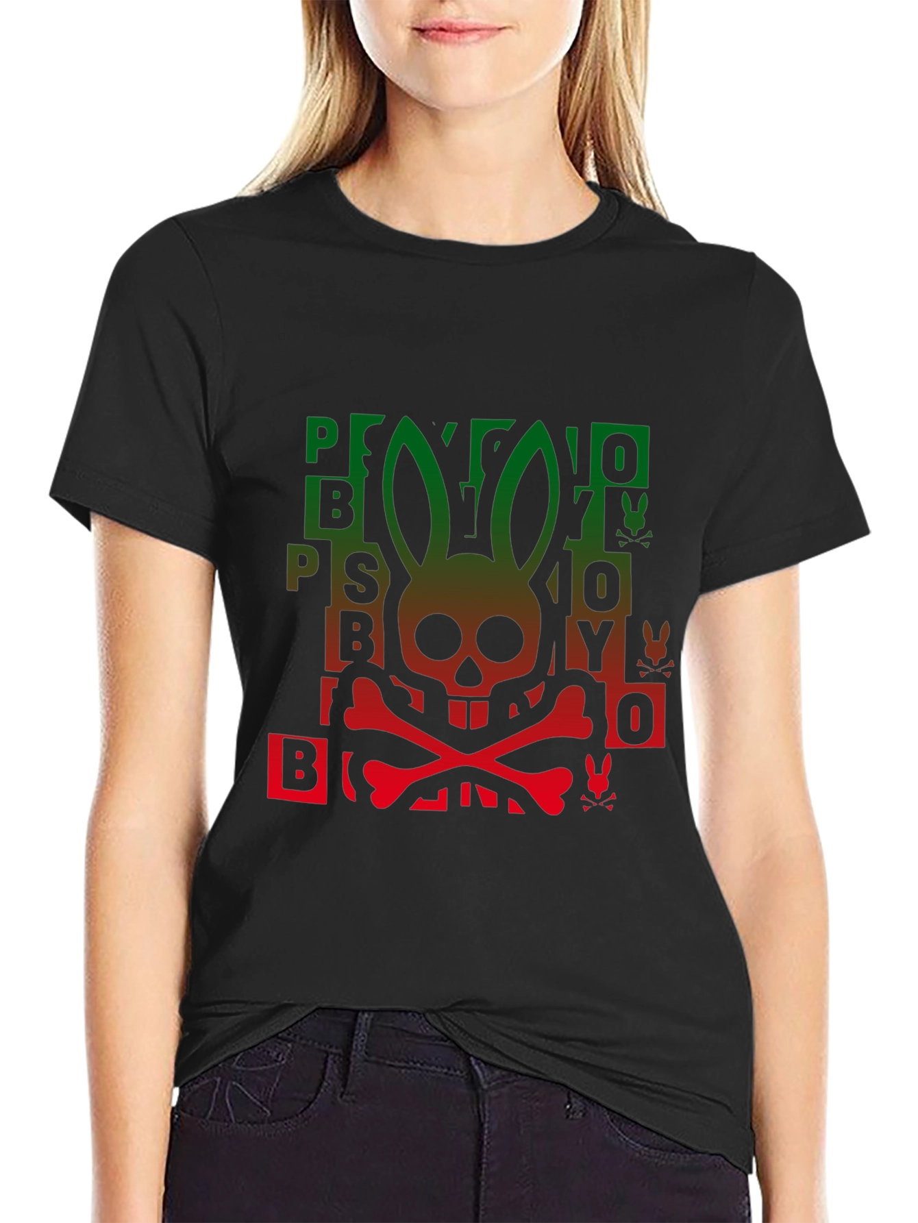 Psycho Bunny Skull Graphic T-Shirt