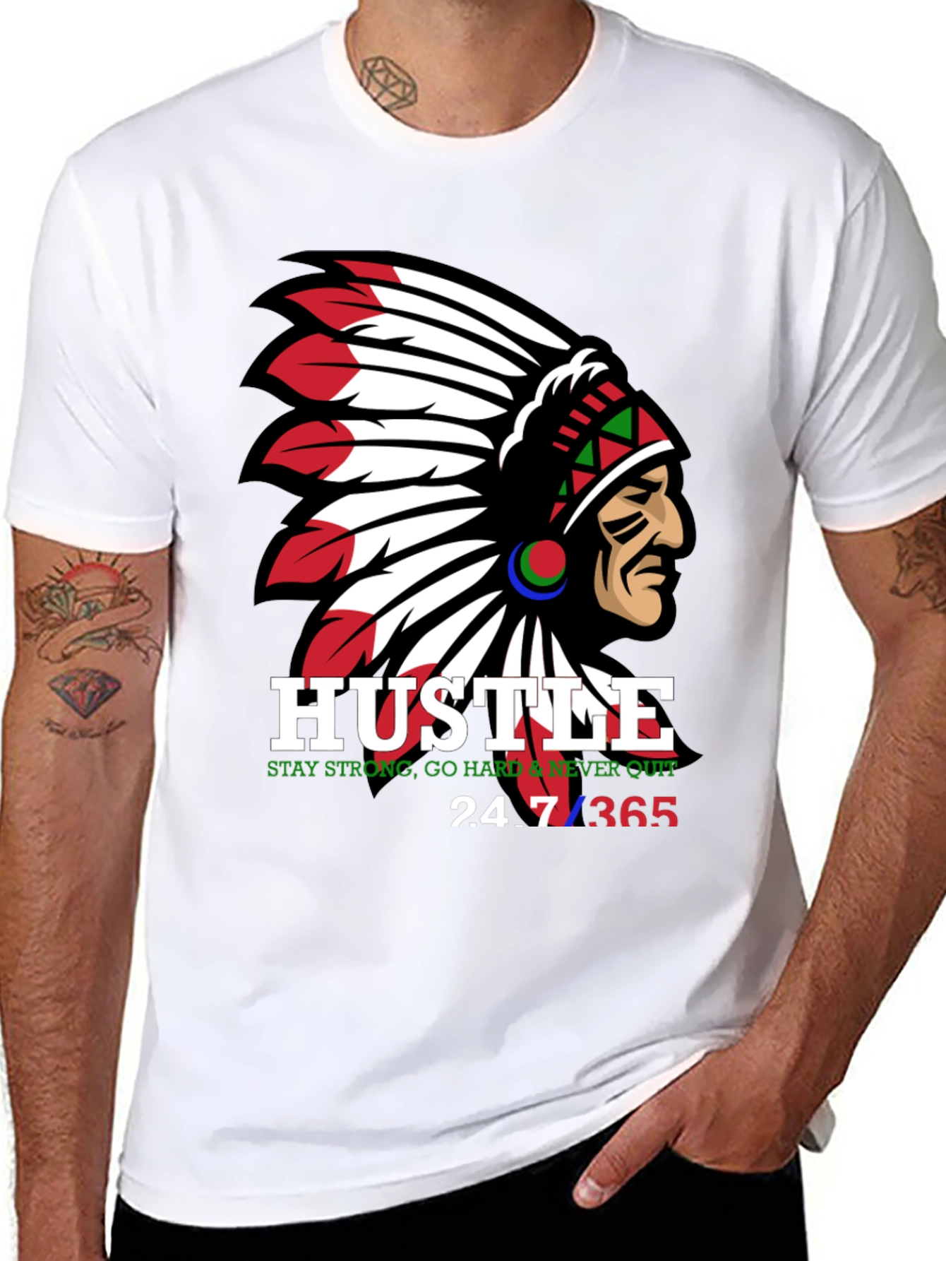 Hustle Graphic T-Shirt