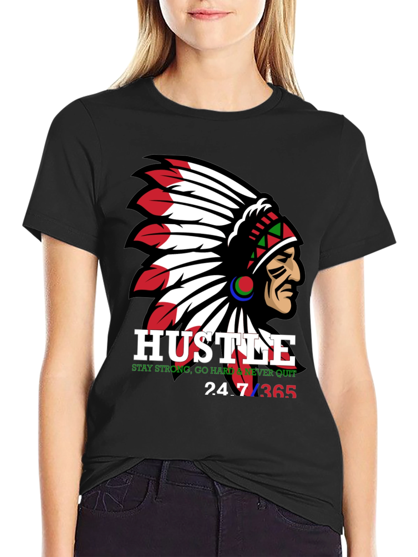 Hustle Graphic T-Shirt