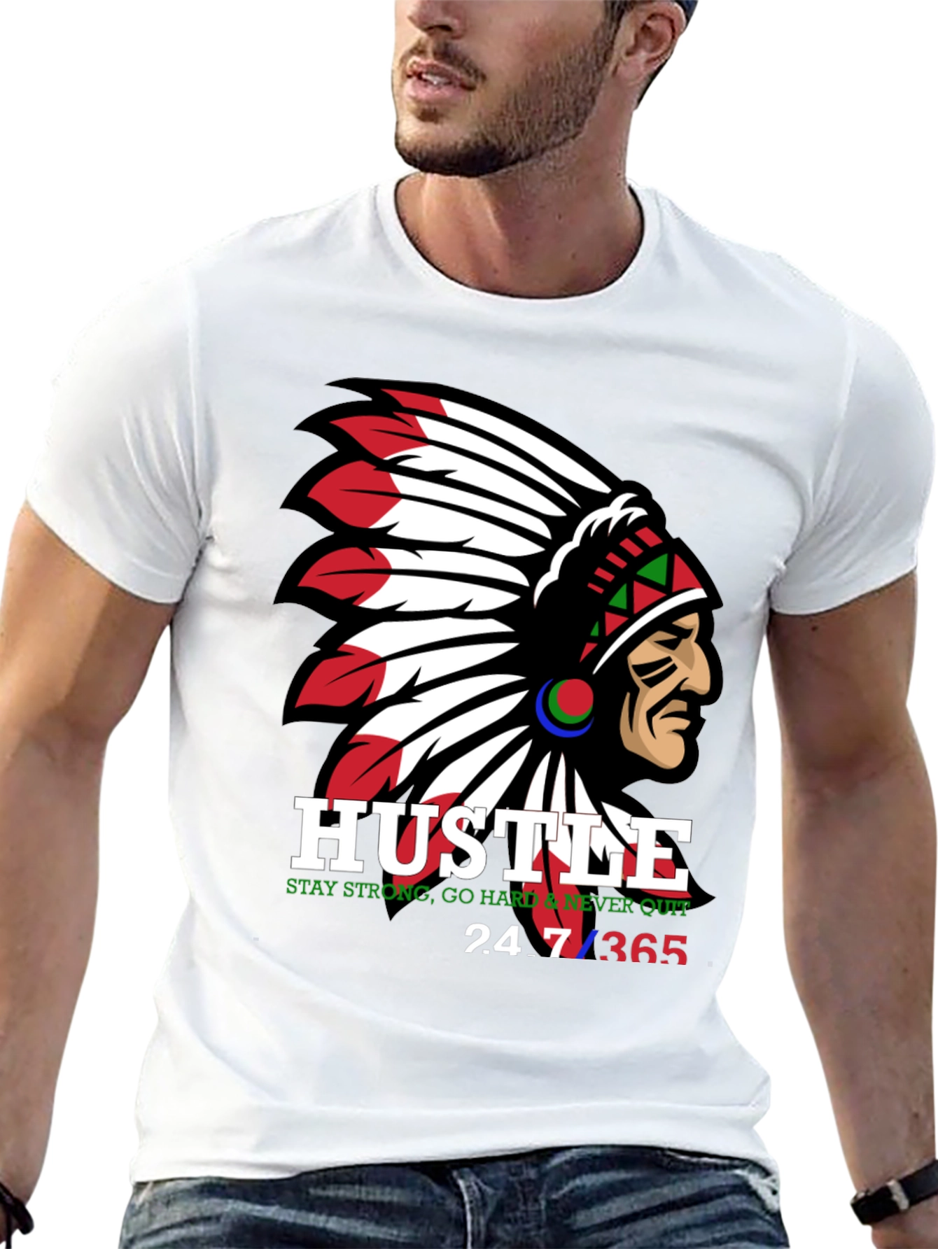 Hustle Graphic T-Shirt
