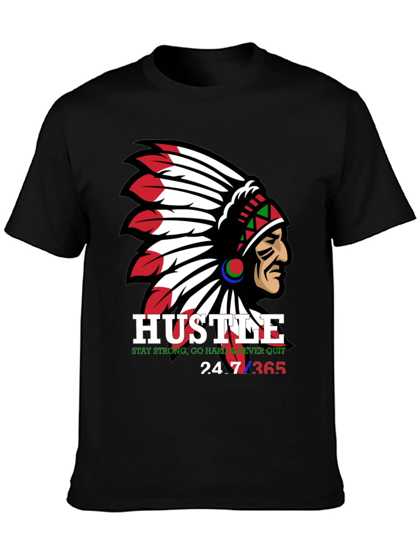 Hustle Graphic T-Shirt