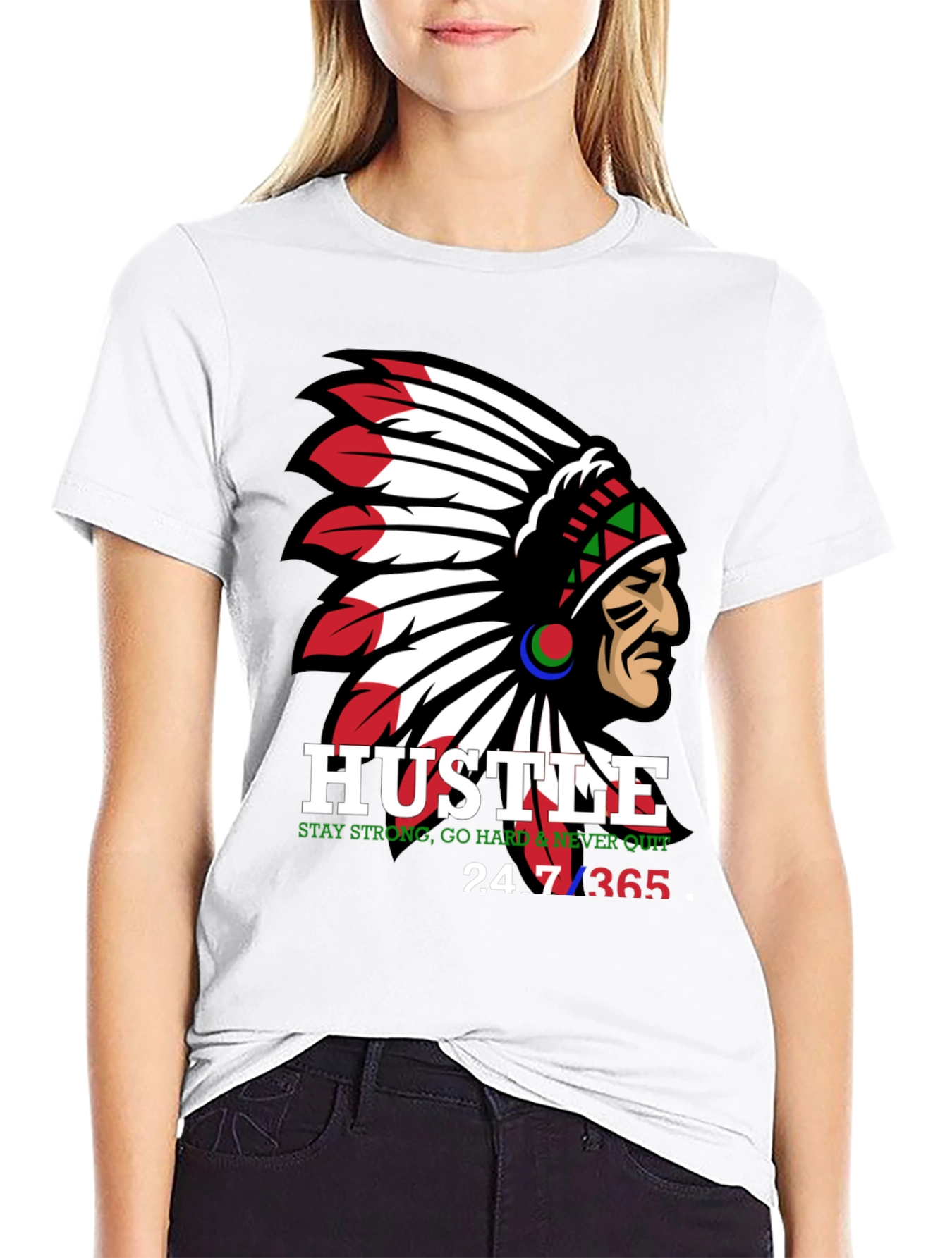 Hustle Graphic T-Shirt