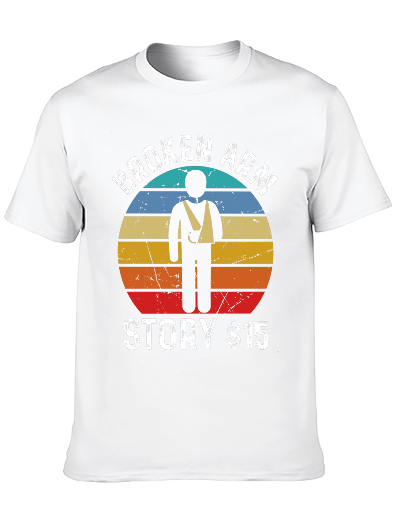 Broken Arm Story T-Shirt Funny Injury Tee $15