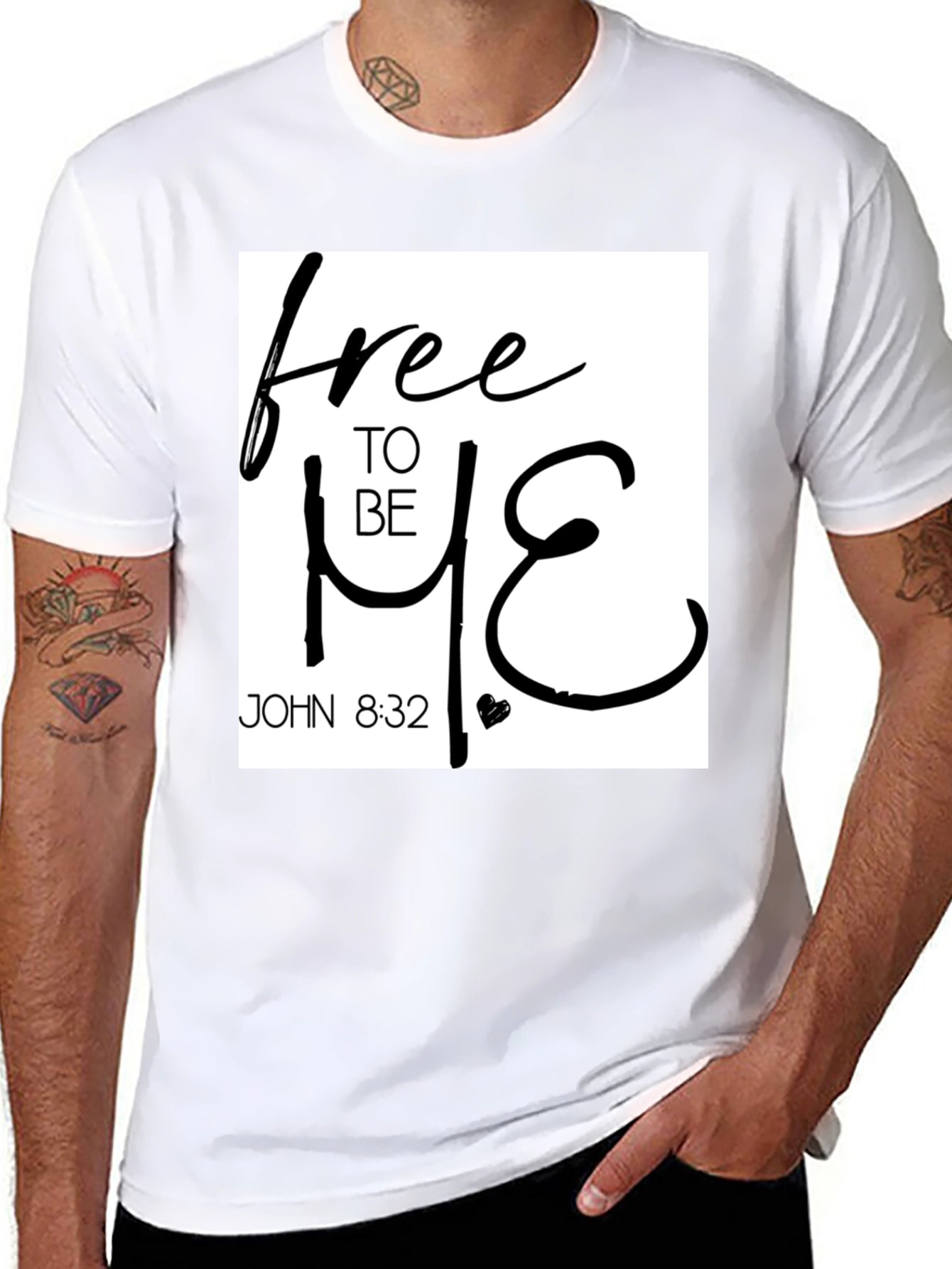Free To Be Me - Christian T-Shirt