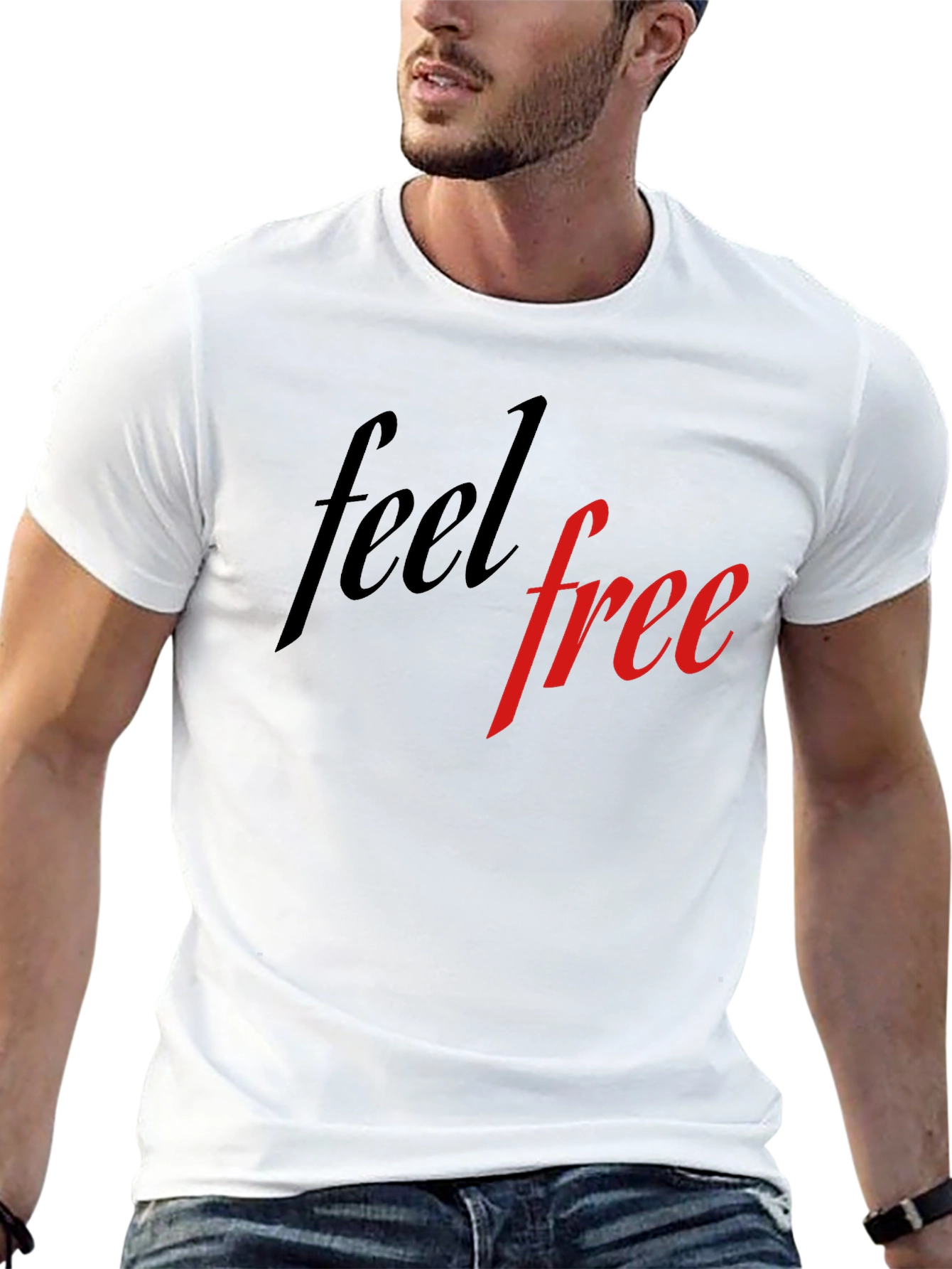 Feel Free T-Shirt - Stylish & Comfortable