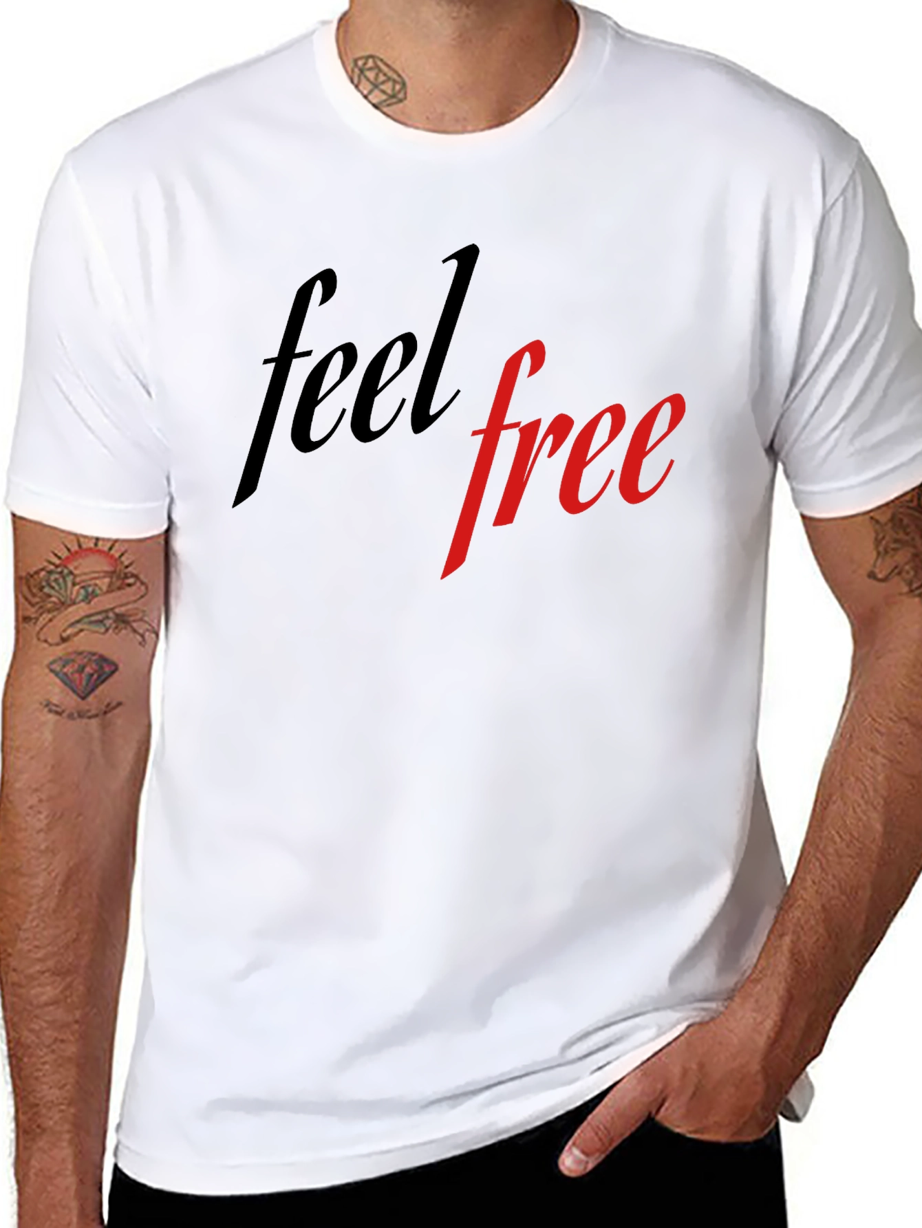 Feel Free T-Shirt - Stylish & Comfortable