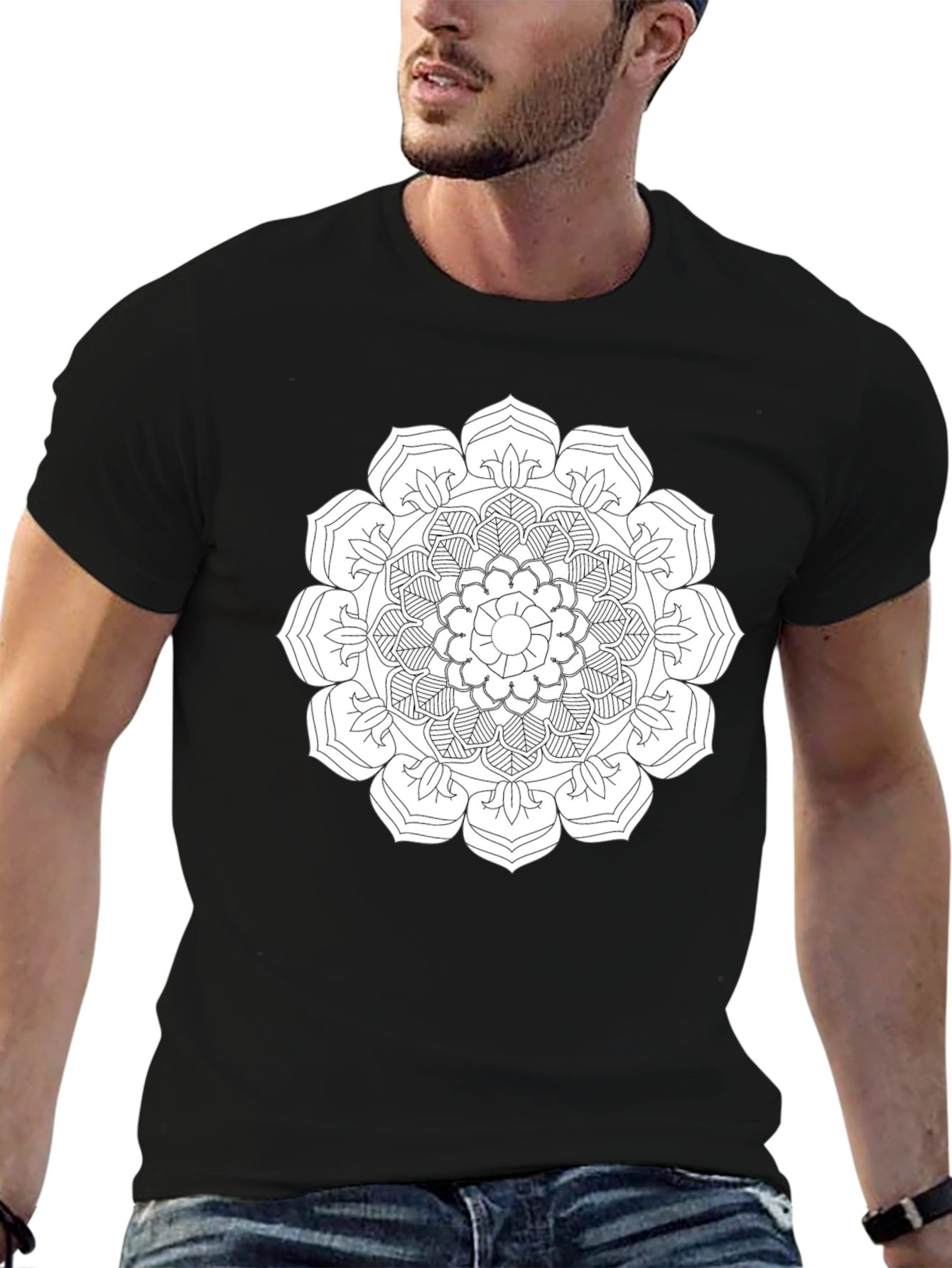 Mandala Graphic Tee - Stylish Comfort
