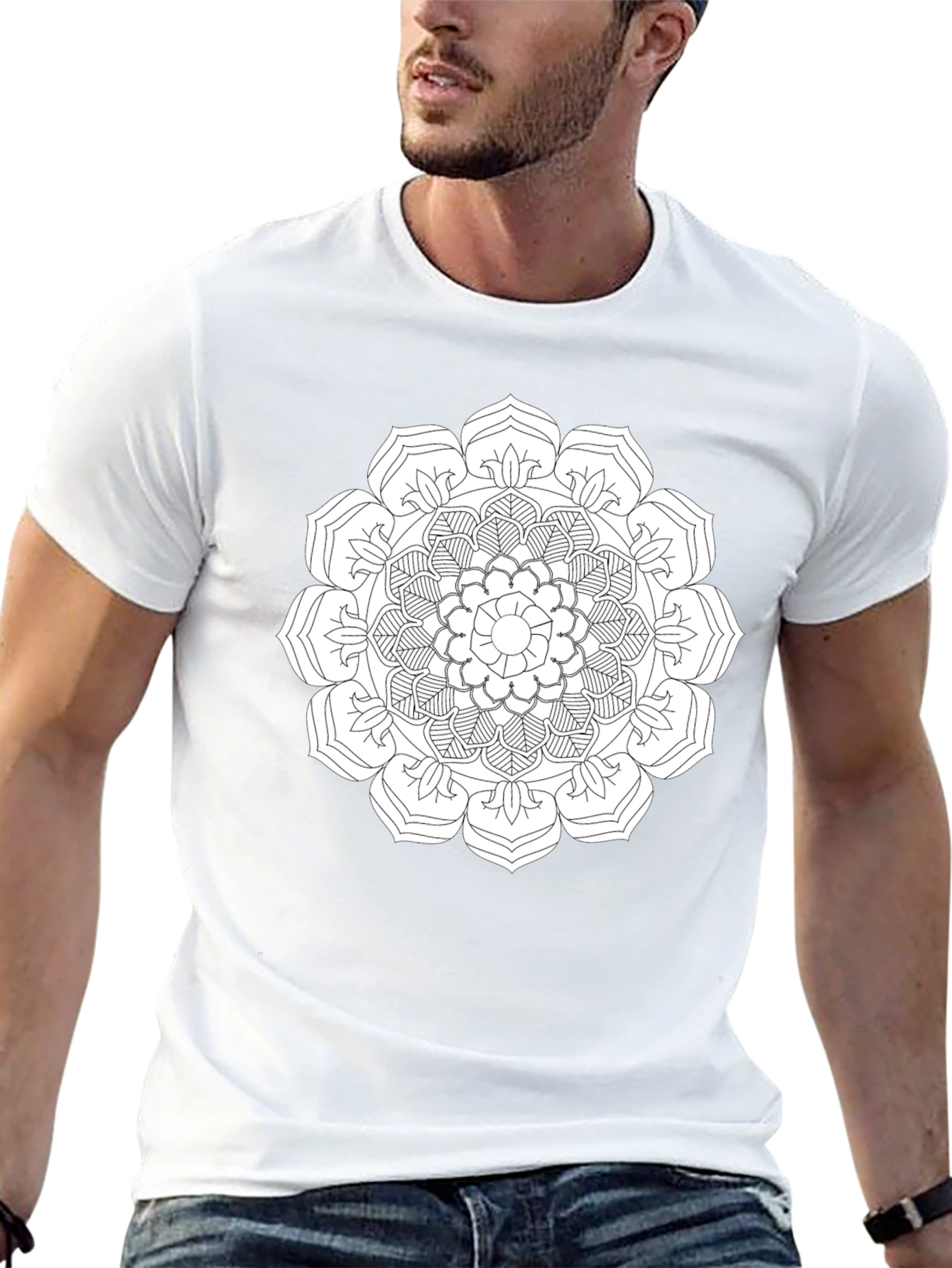 Mandala Graphic Tee - Stylish Comfort