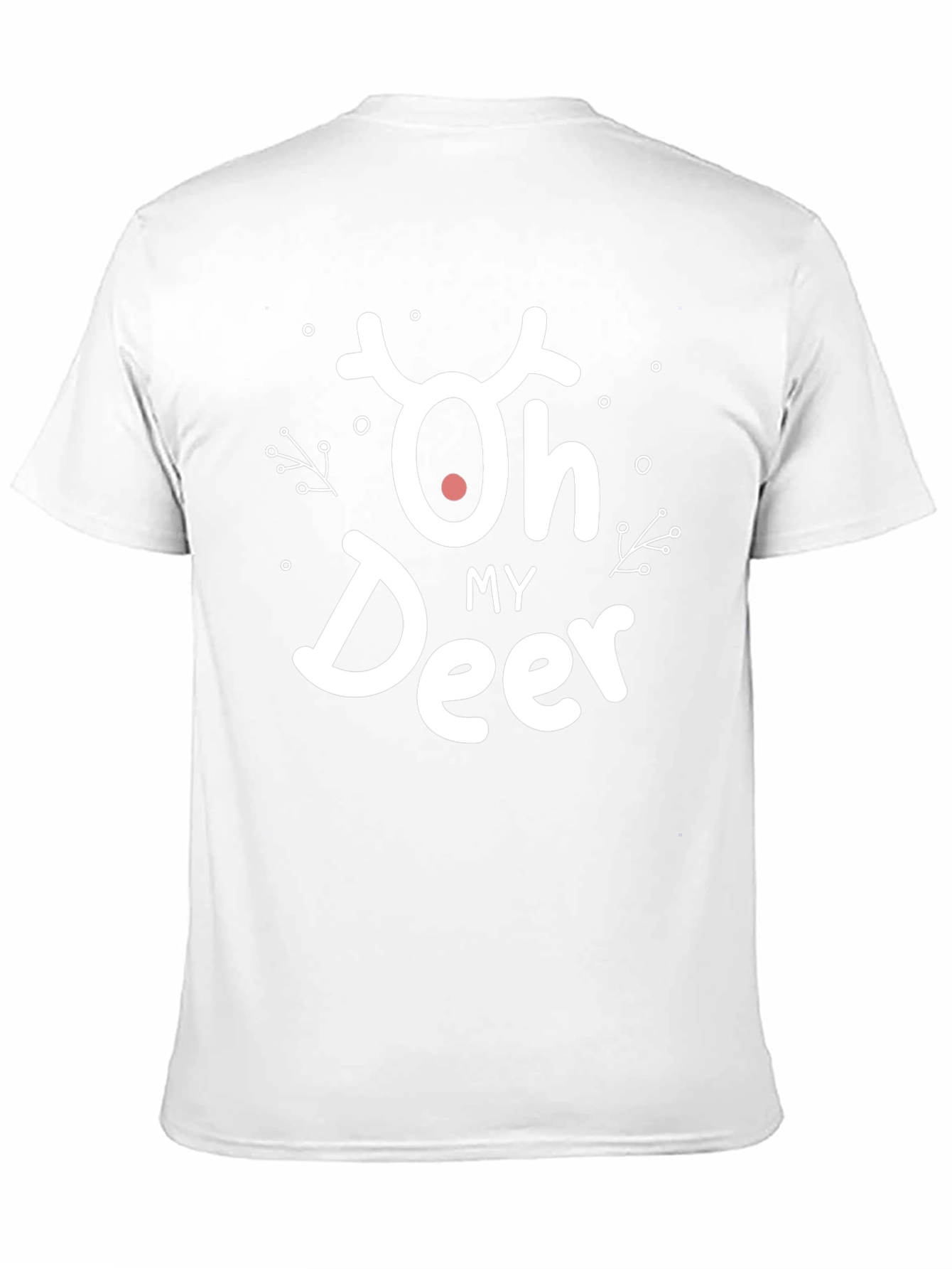 Oh My Deer Christmas Holiday Graphic T-Shirt
