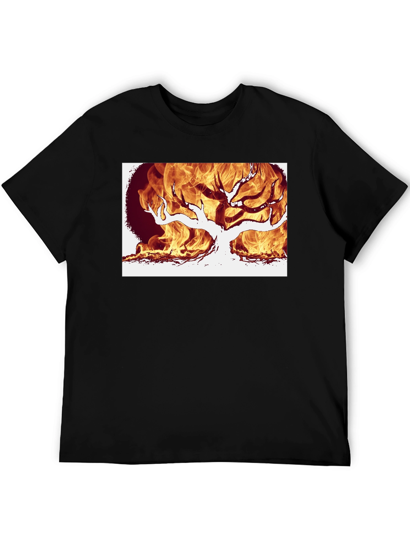 Burning Tree Graphic Tee