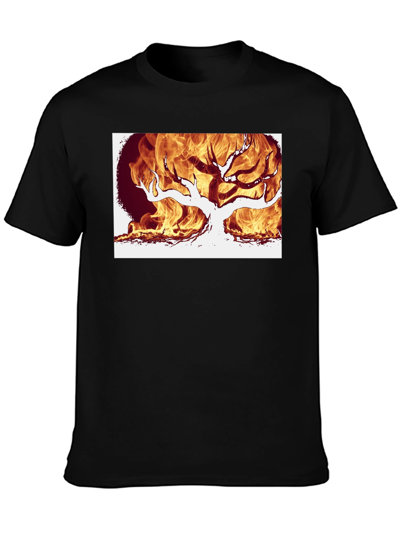 Burning Tree Graphic Tee