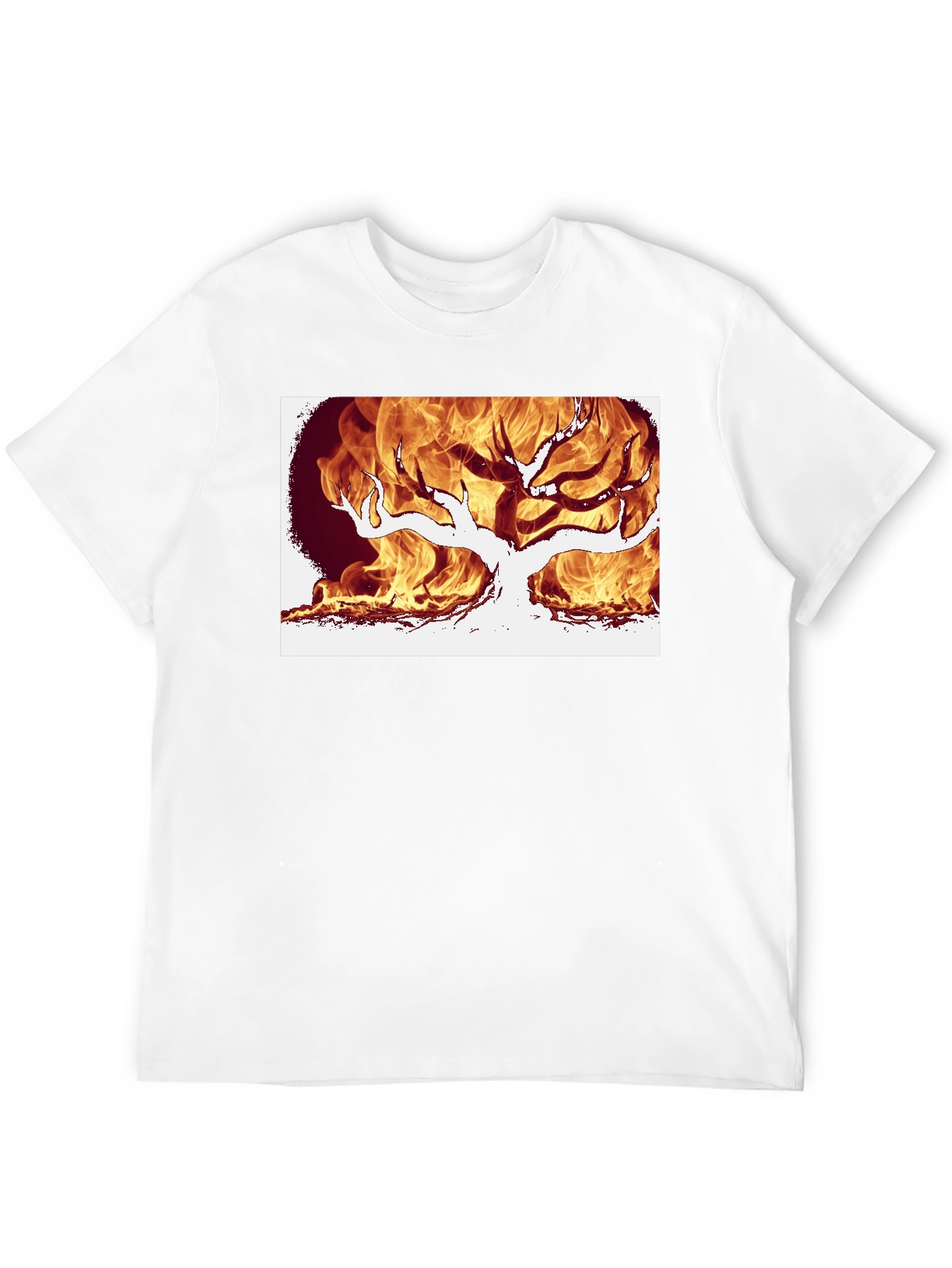 Burning Tree Graphic Tee