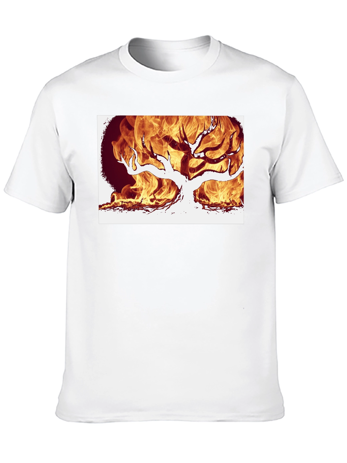 Burning Tree Graphic Tee