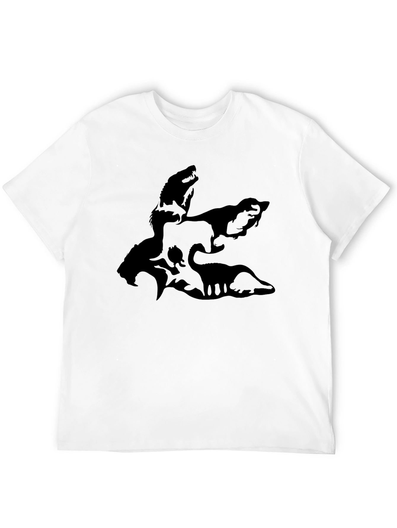 Silhouette Animal T-Shirt - Mens Graphic Tee
