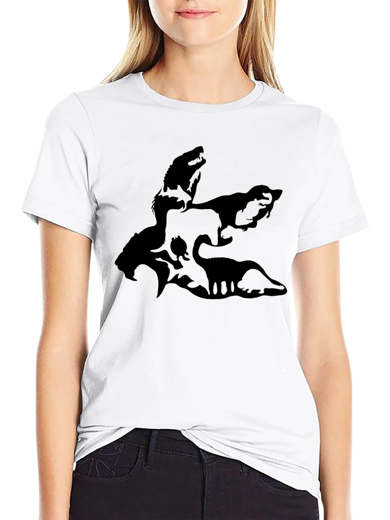 Silhouette Animal T-Shirt - Mens Graphic Tee