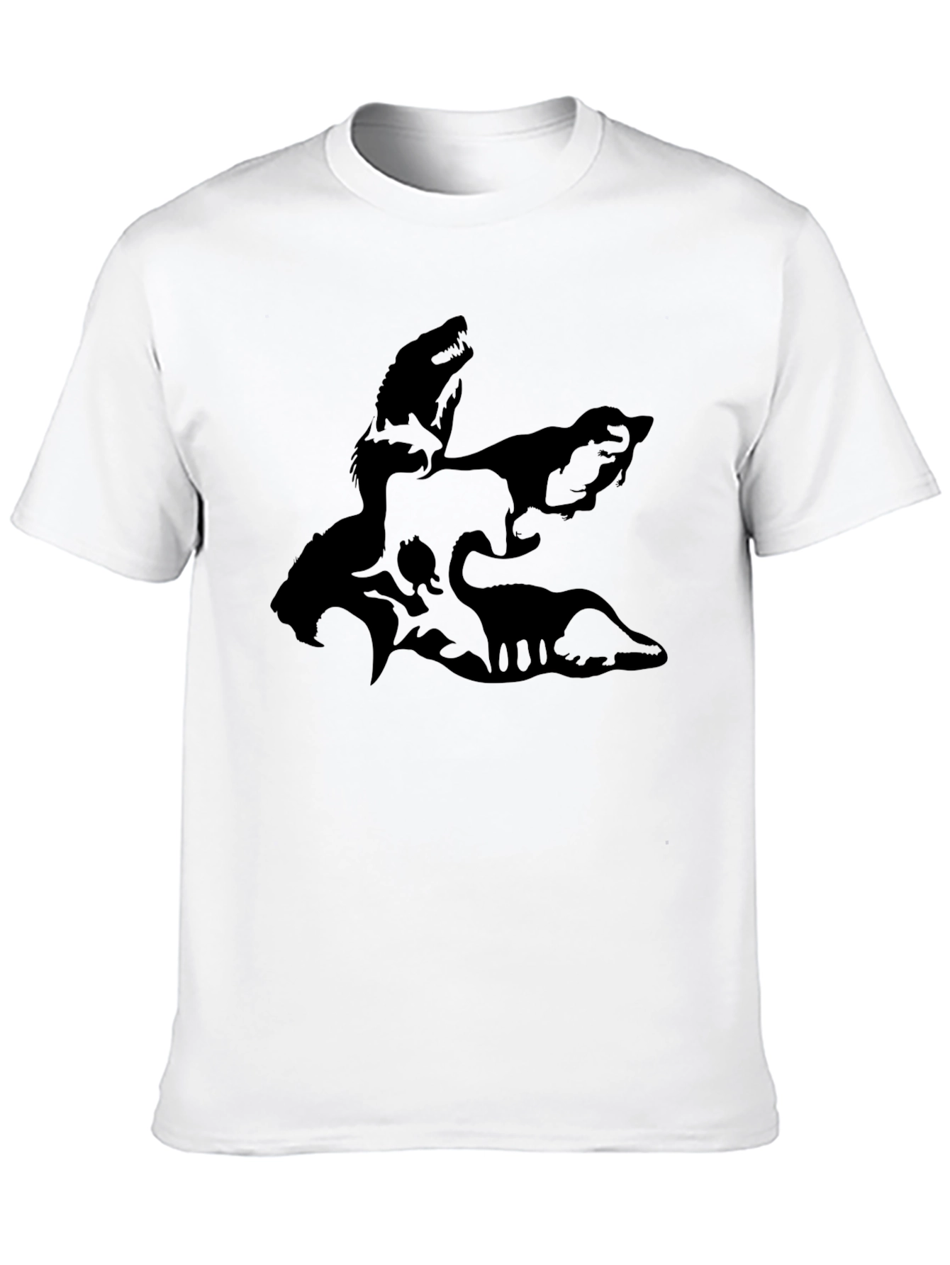 Silhouette Animal T-Shirt - Mens Graphic Tee