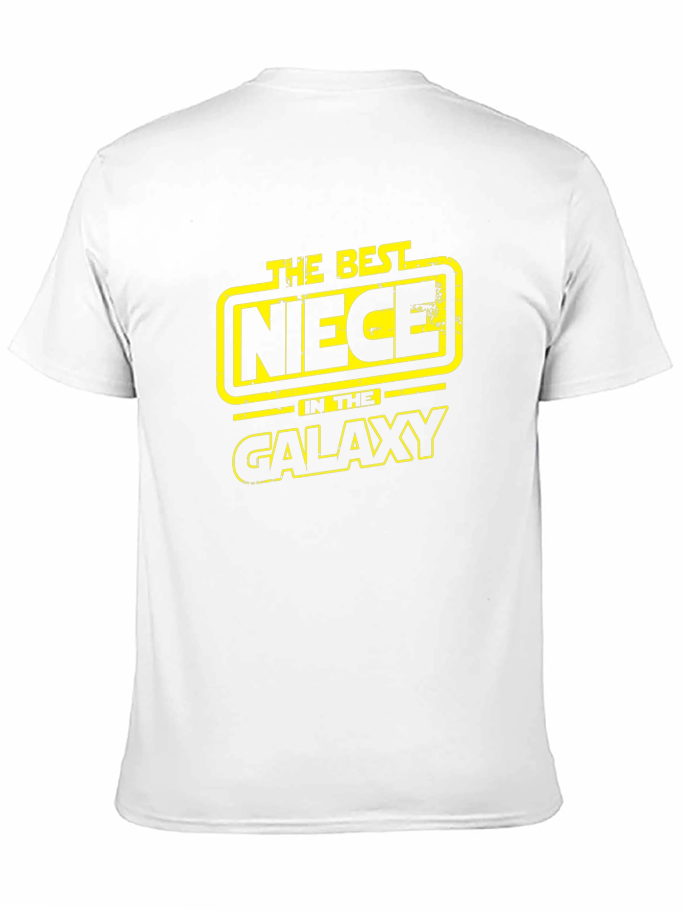 The Best Niece in the Galaxy Black T-Shirt