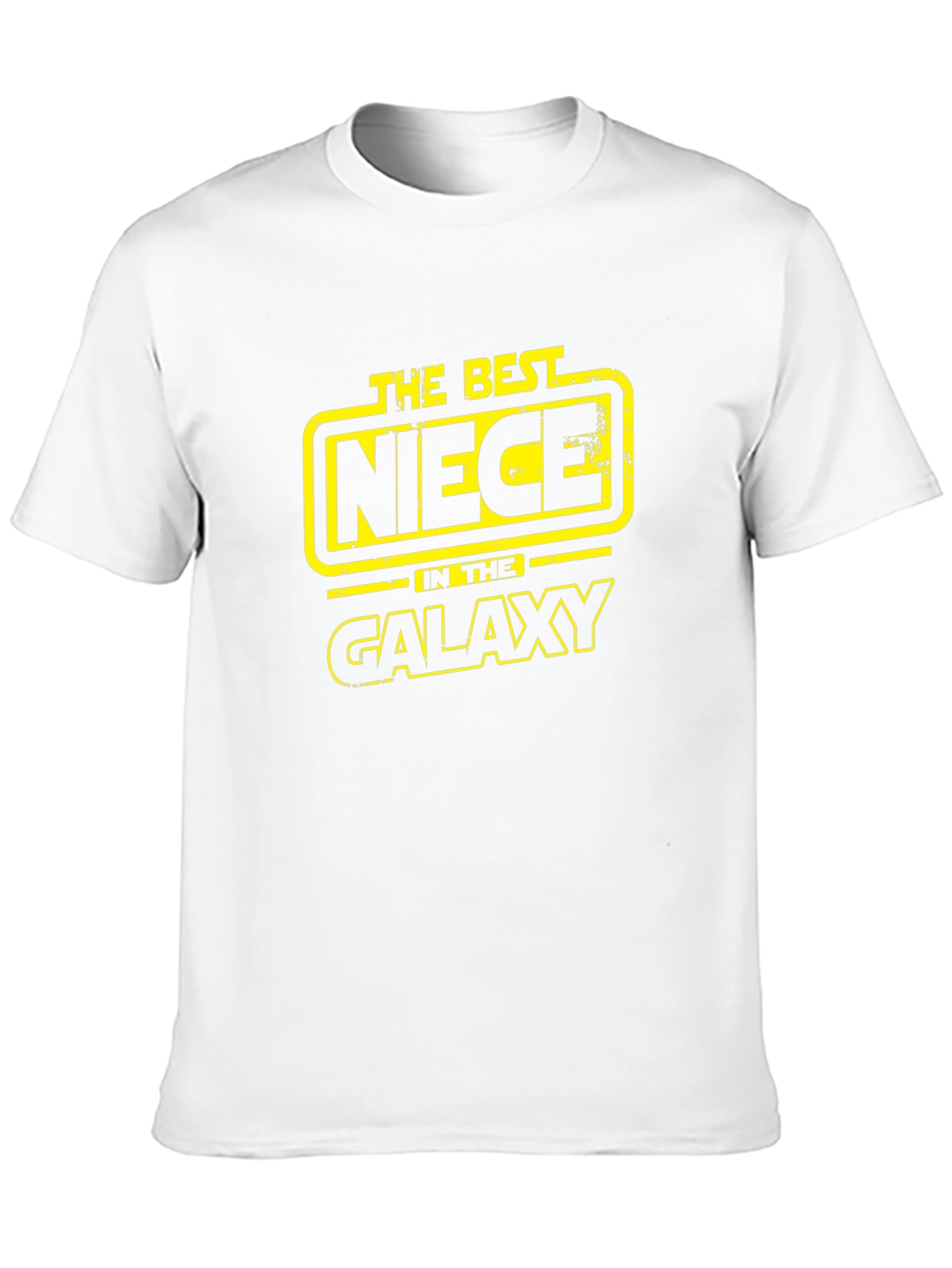 The Best Niece in the Galaxy Black T-Shirt