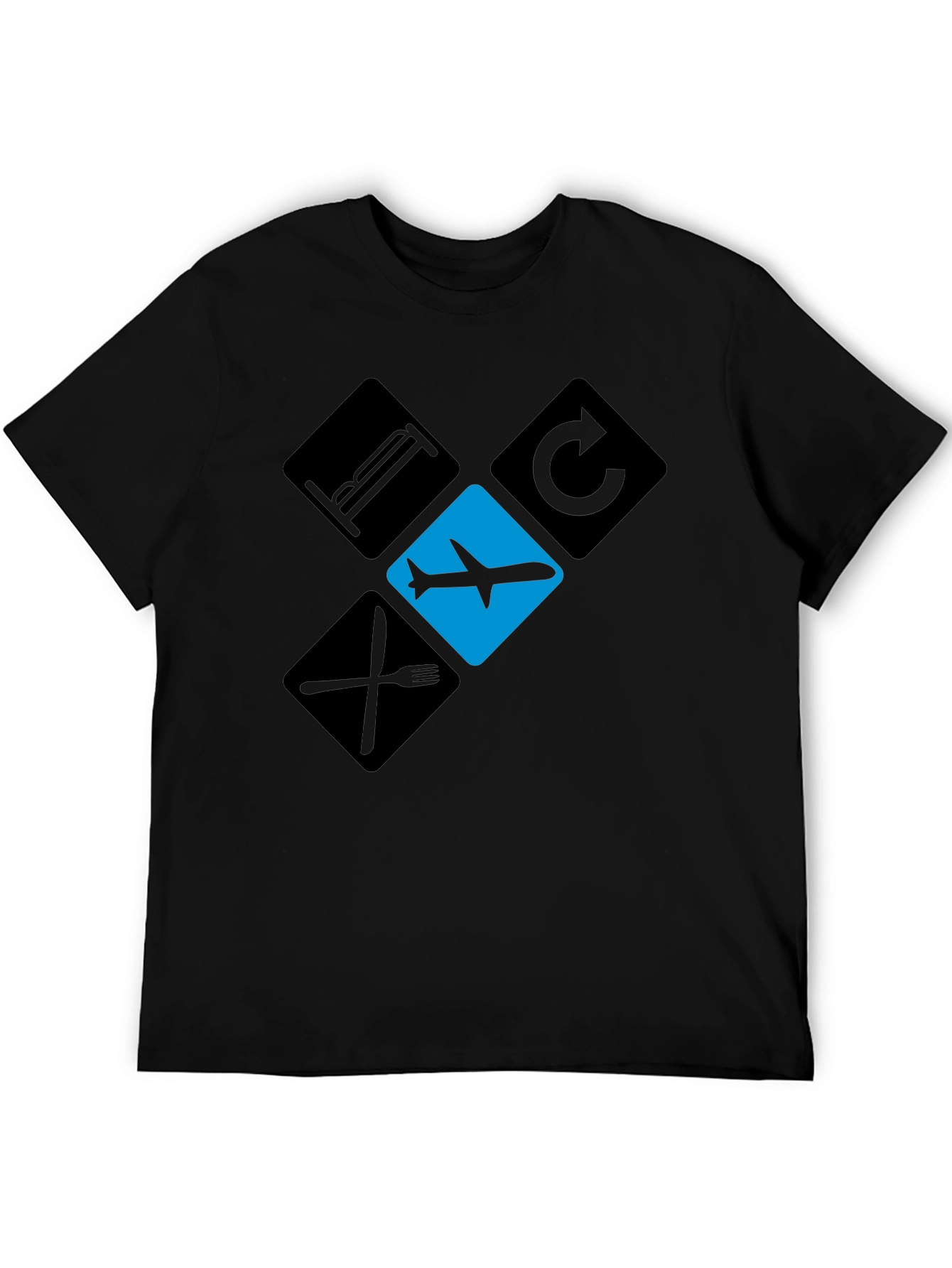 Eat Sleep Fly Repeat T-Shirt - Travelers Graphic Tee