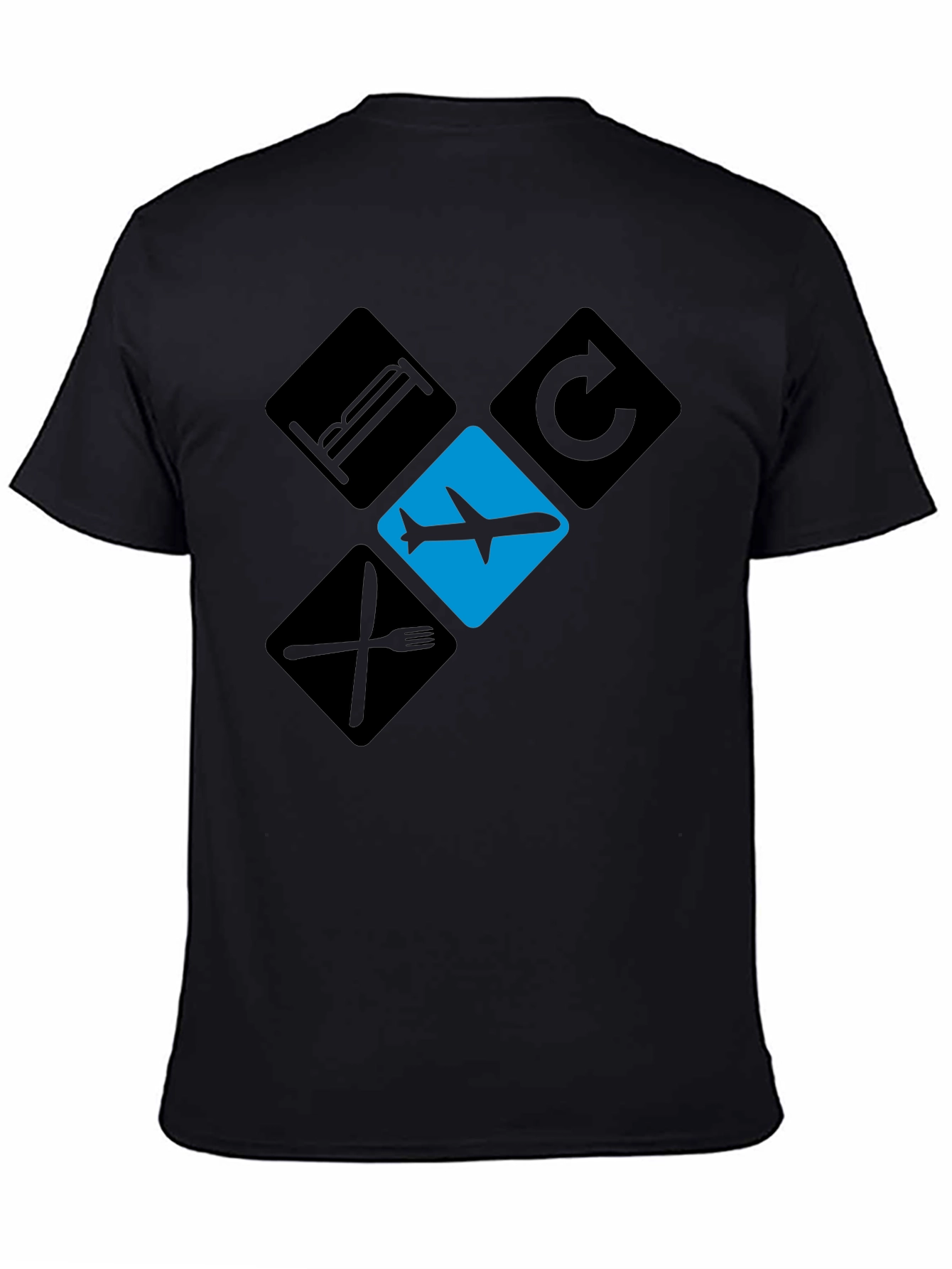 Eat Sleep Fly Repeat T-Shirt - Travelers Graphic Tee
