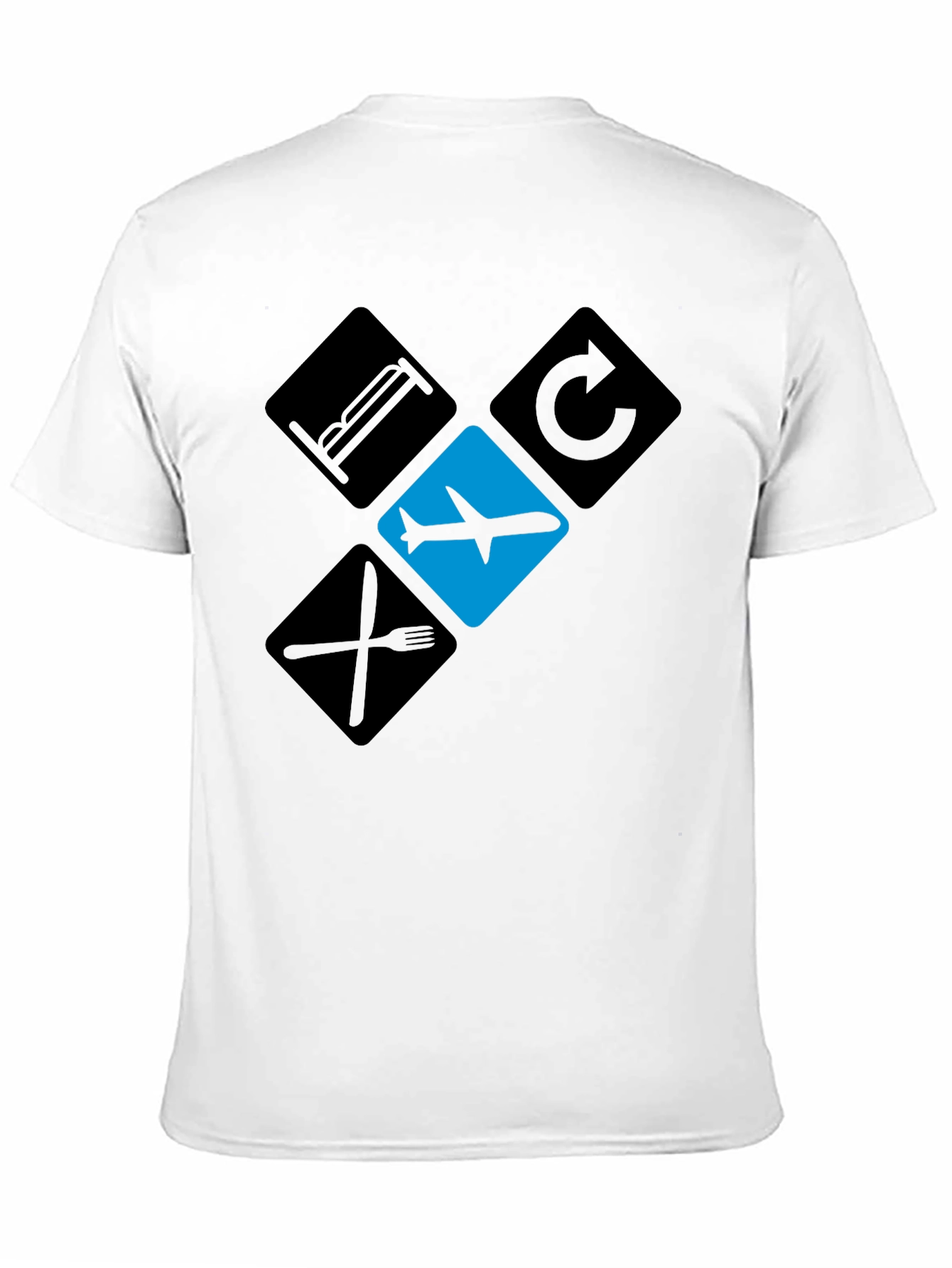 Eat Sleep Fly Repeat T-Shirt - Travelers Graphic Tee