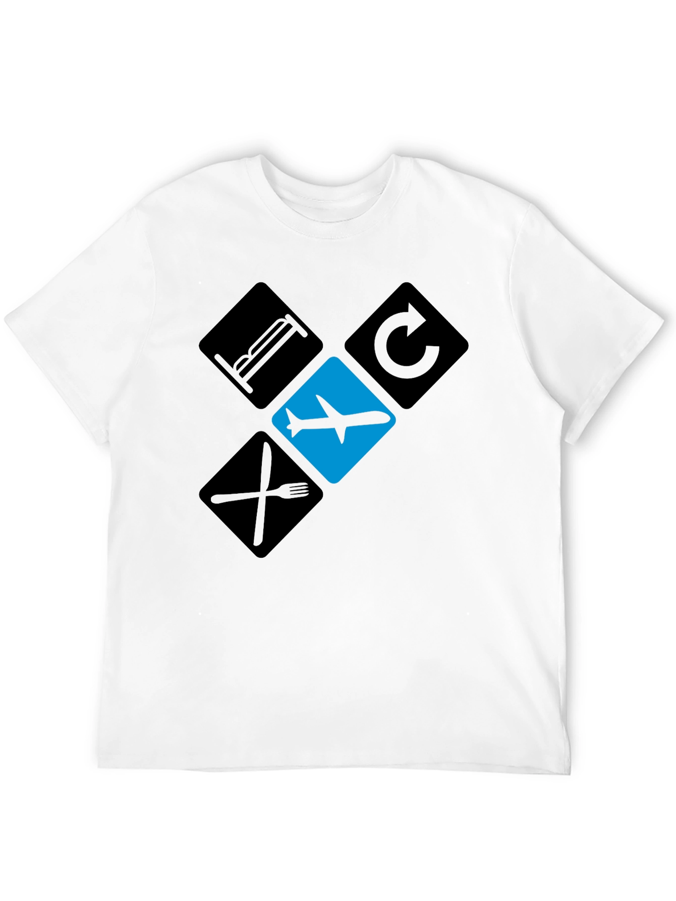 Eat Sleep Fly Repeat T-Shirt - Travelers Graphic Tee