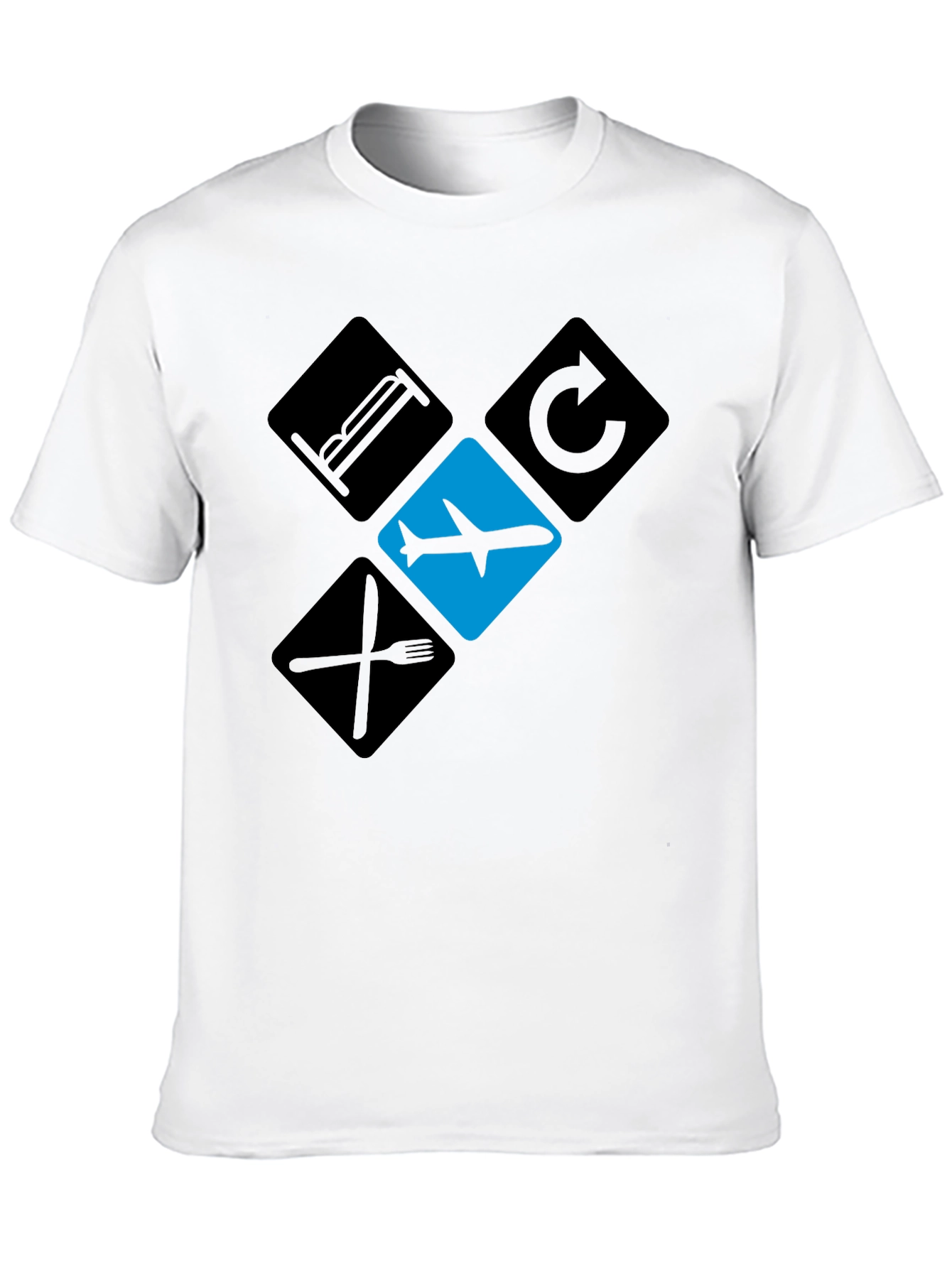 Eat Sleep Fly Repeat T-Shirt - Travelers Graphic Tee