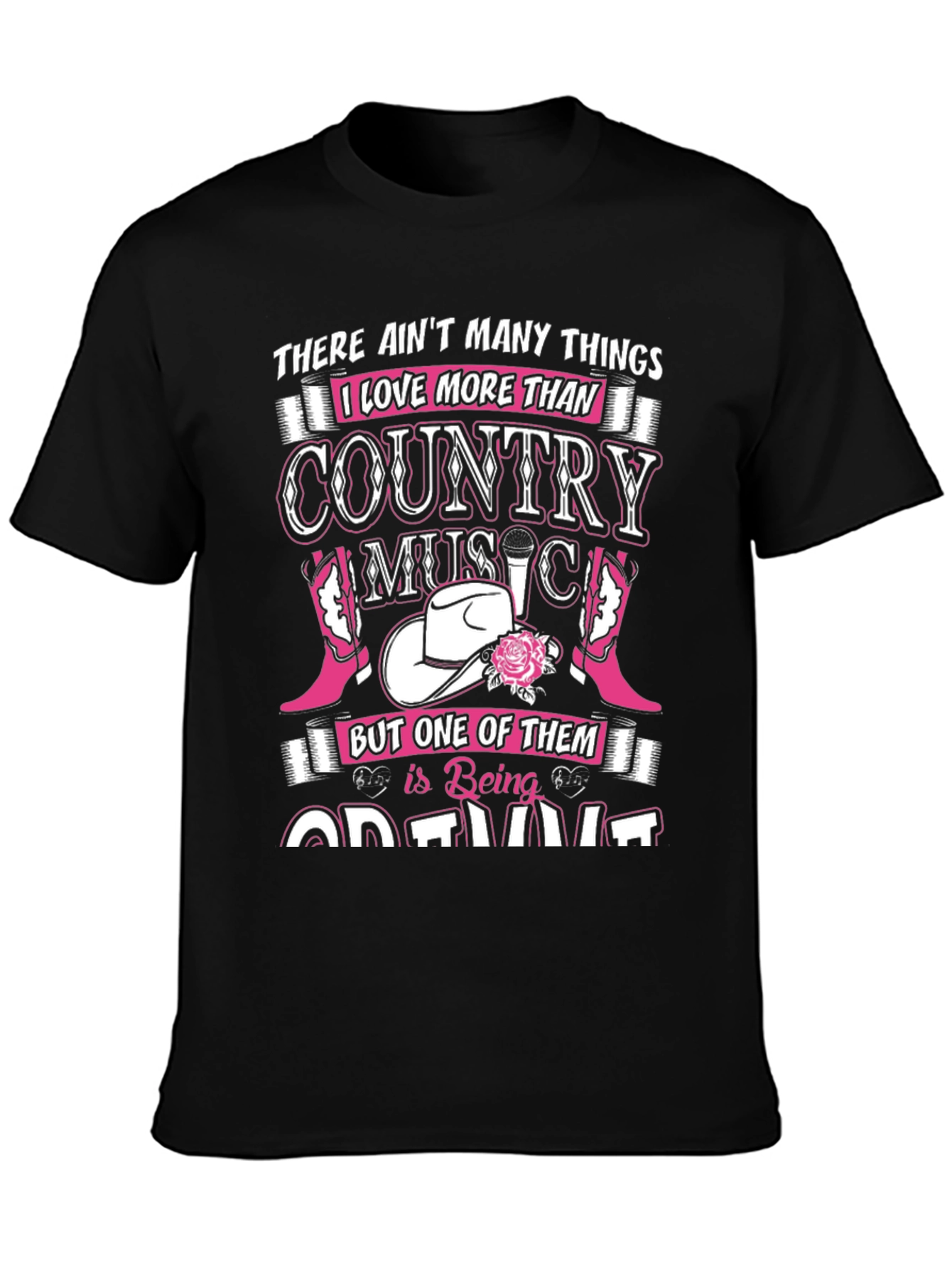 Country Music Fan Graphic T-Shirt