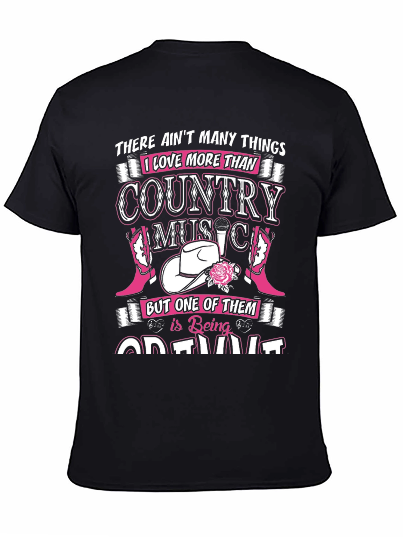 Country Music Fan Graphic T-Shirt
