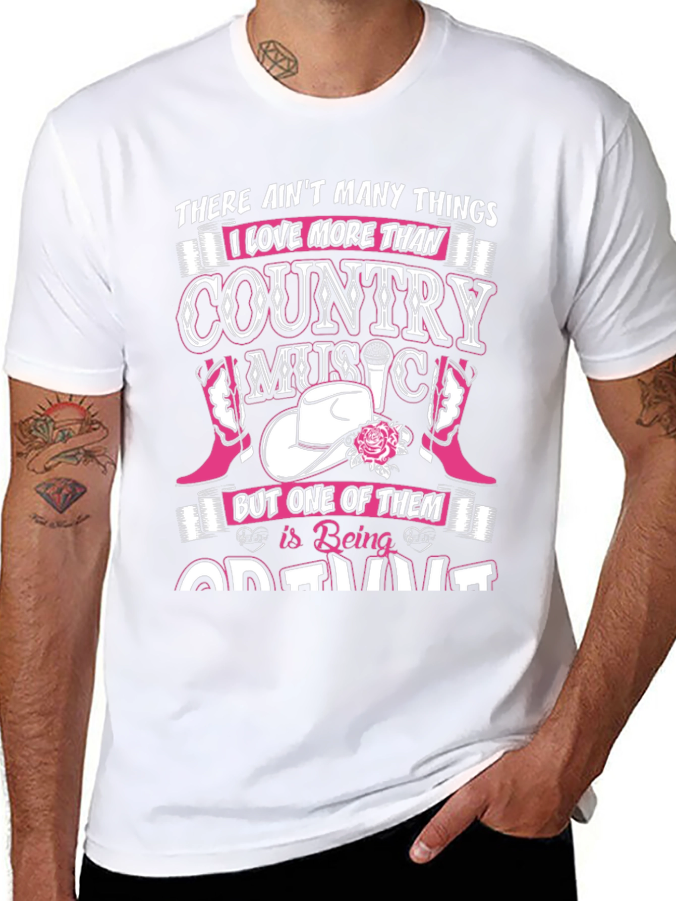 Country Music Fan Graphic T-Shirt