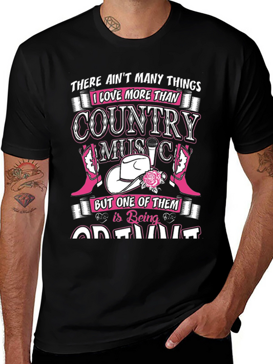 Country Music Fan Graphic T-Shirt