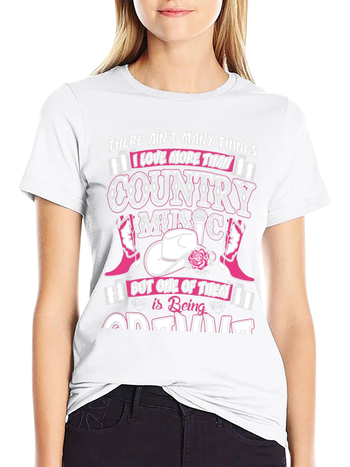 Country Music Fan Graphic T-Shirt