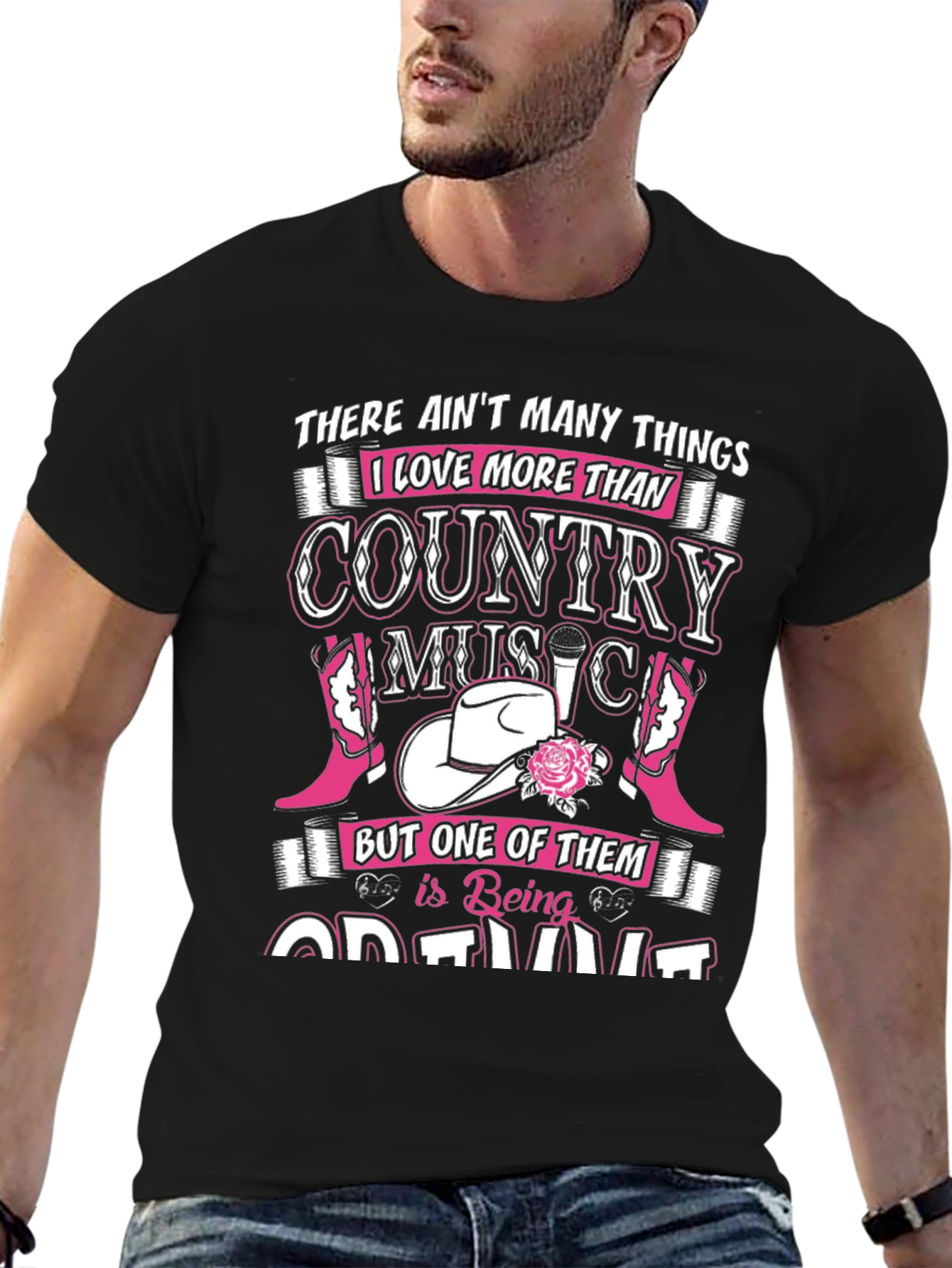 Country Music Fan Graphic T-Shirt