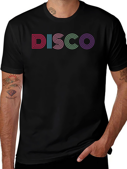 Retro Disco T-Shirt - Stylish Party Tee